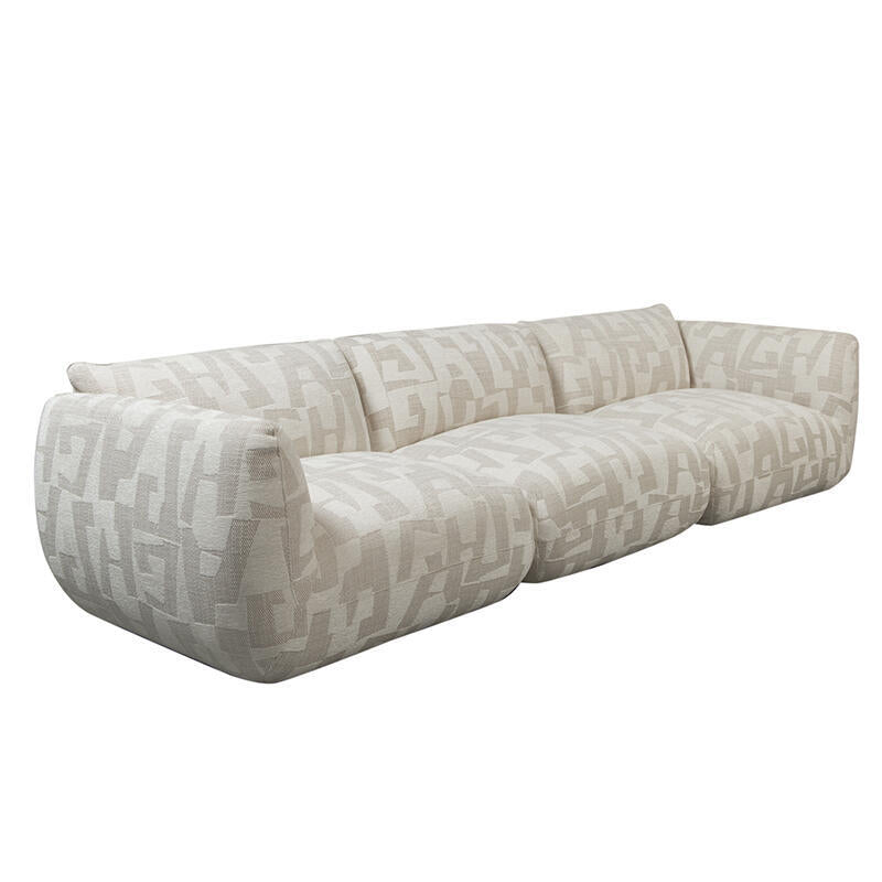 Amsterdam Light Beige 4-Seater Sofa