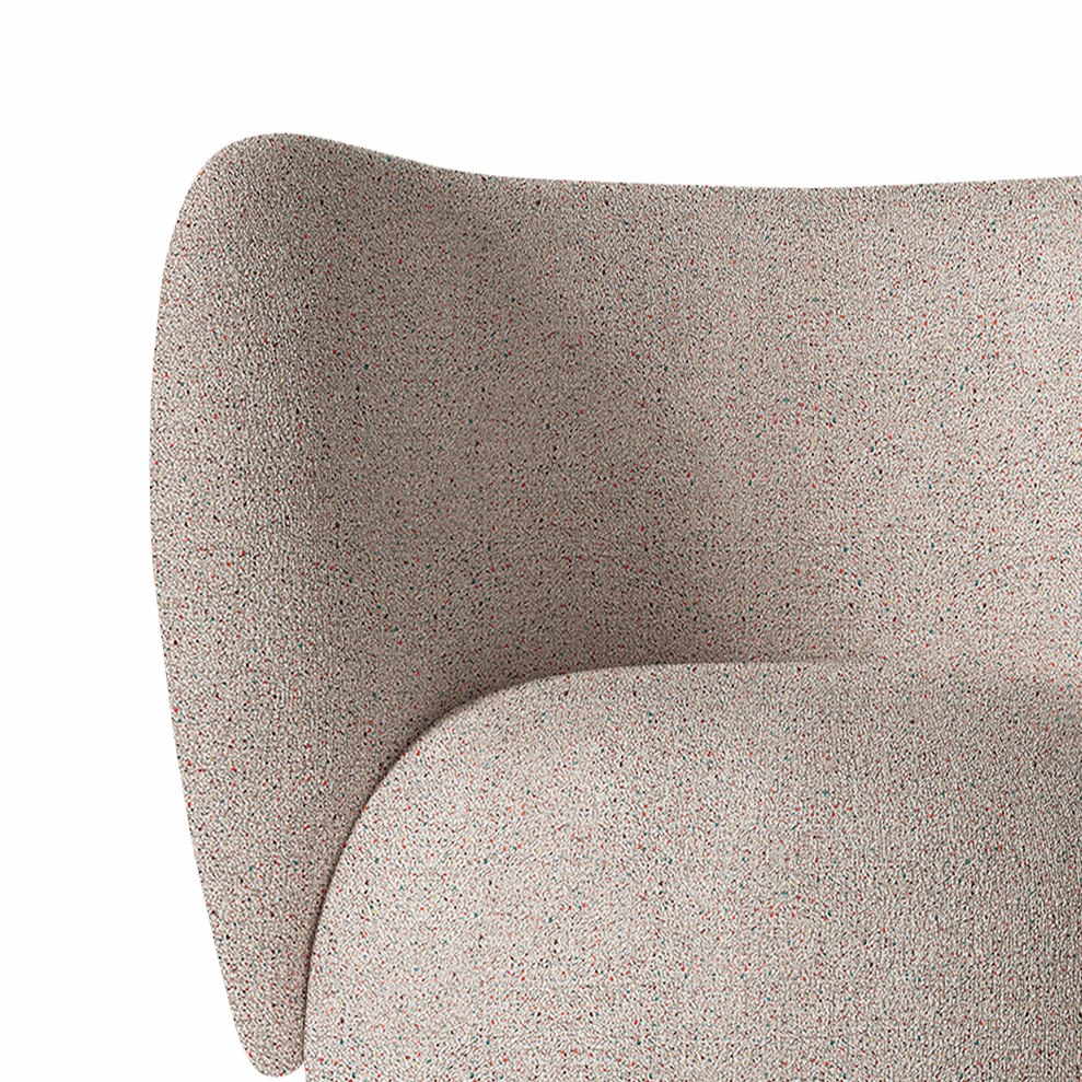 Rico Lounge Confetti Boucle armchair