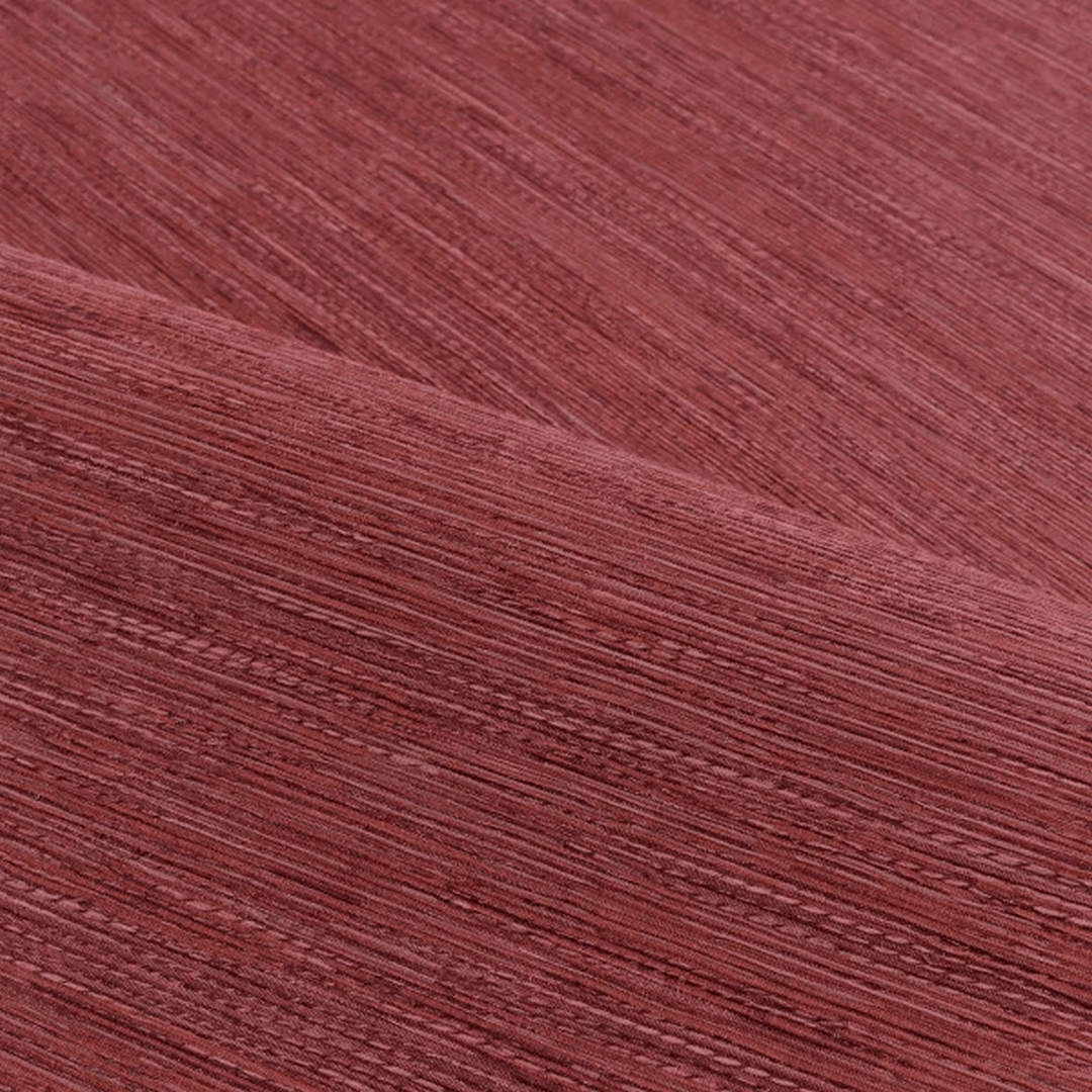 Strukturierte Tapete, die Jacquardstoff imitiert - TATAMI - GRENAT bordeauxrot