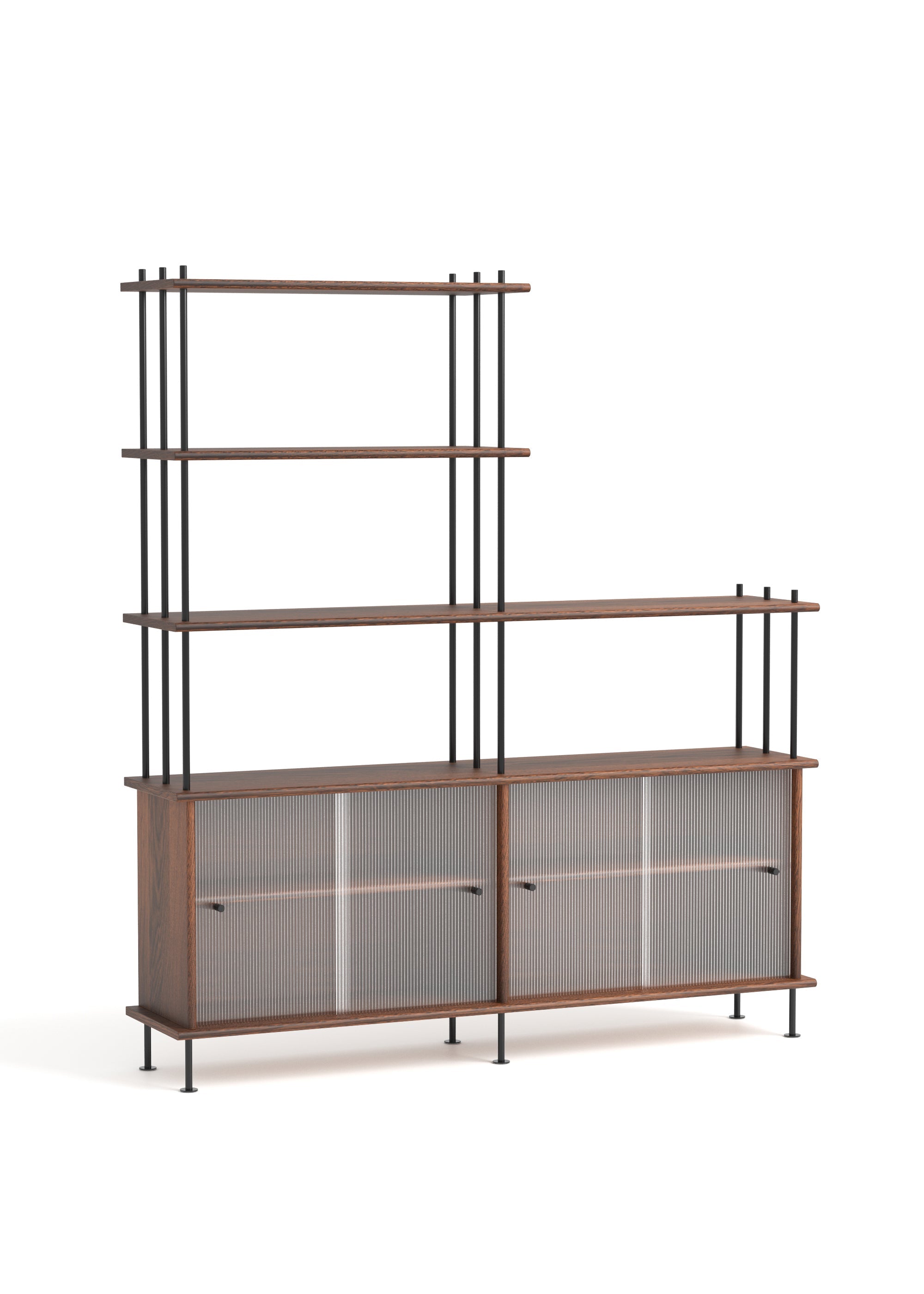 BAVA Cabinet 160 Dark Oak Wood