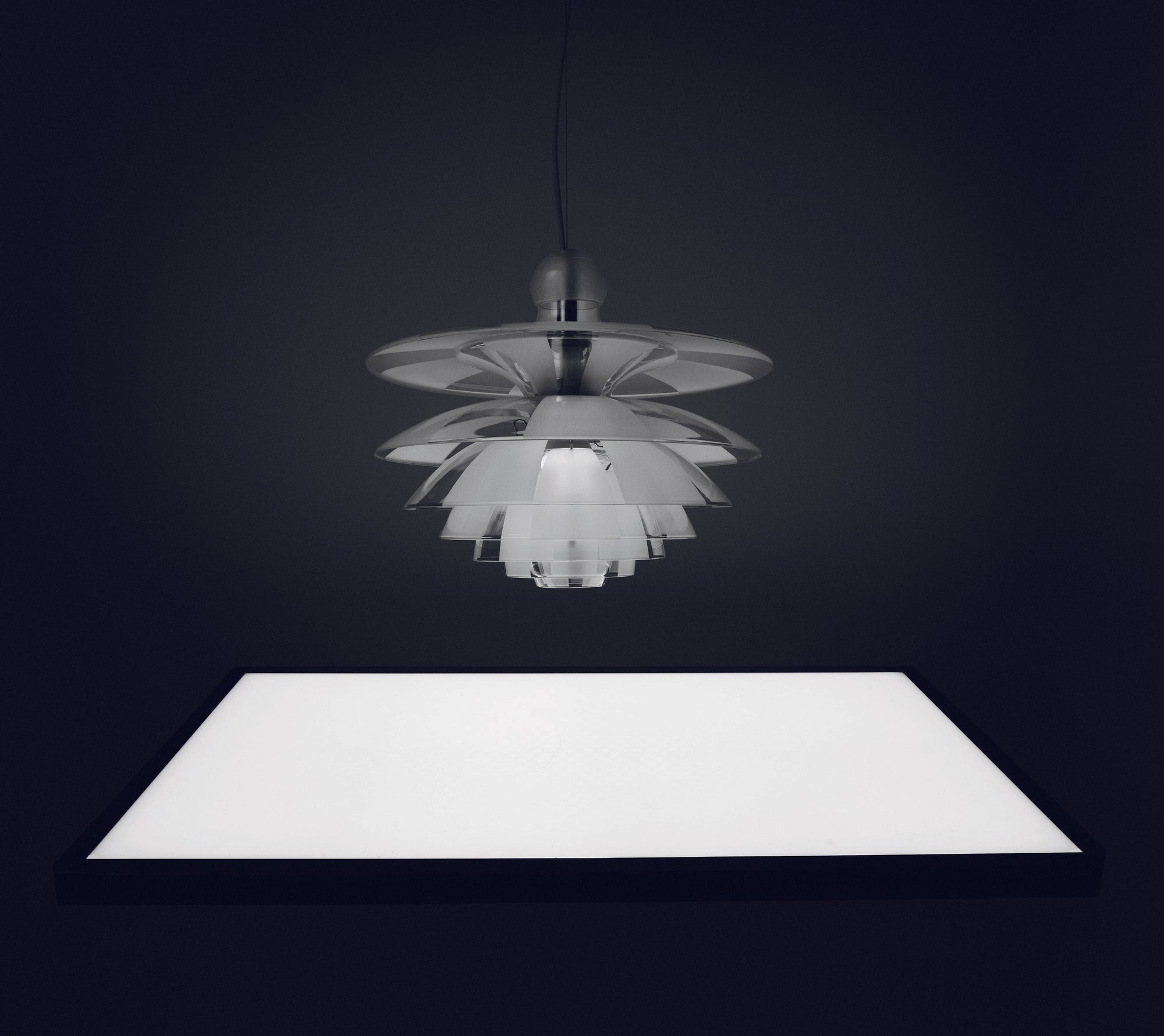 PH SEPTIMA Glass Pendant Lamp