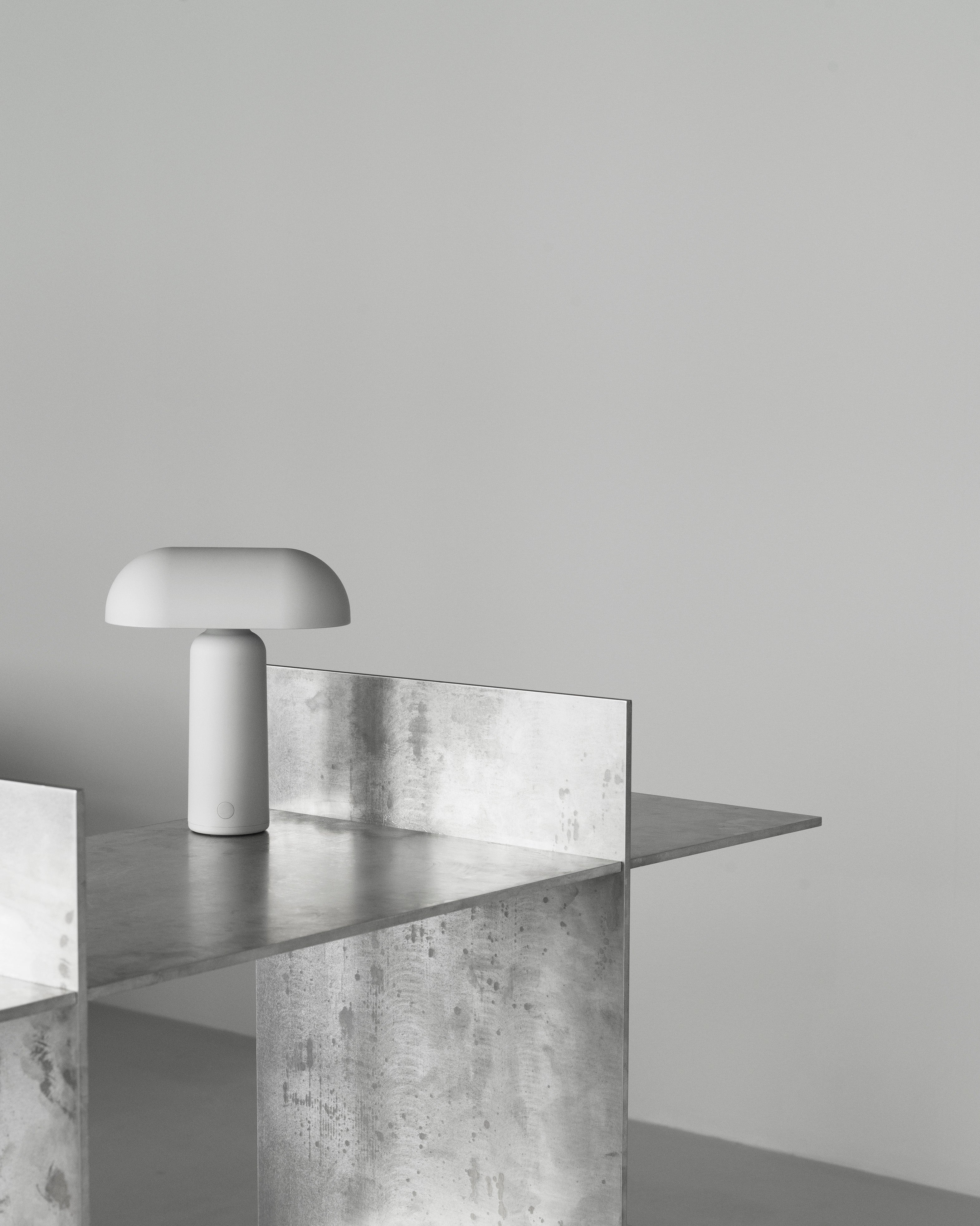 PORTA portable lamp gray