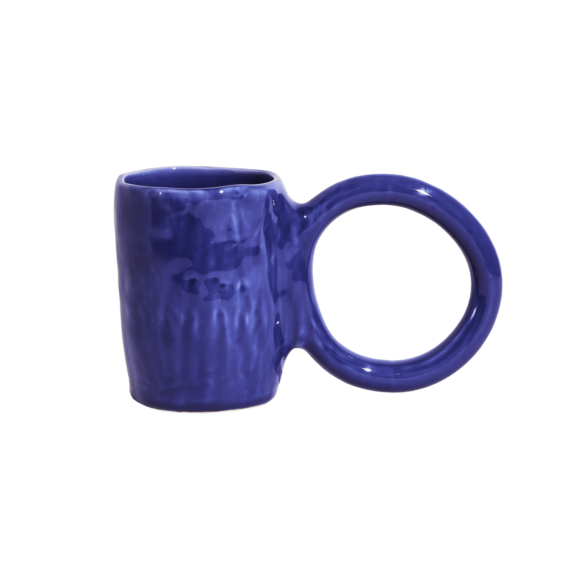 Blauer DONUT-Becher