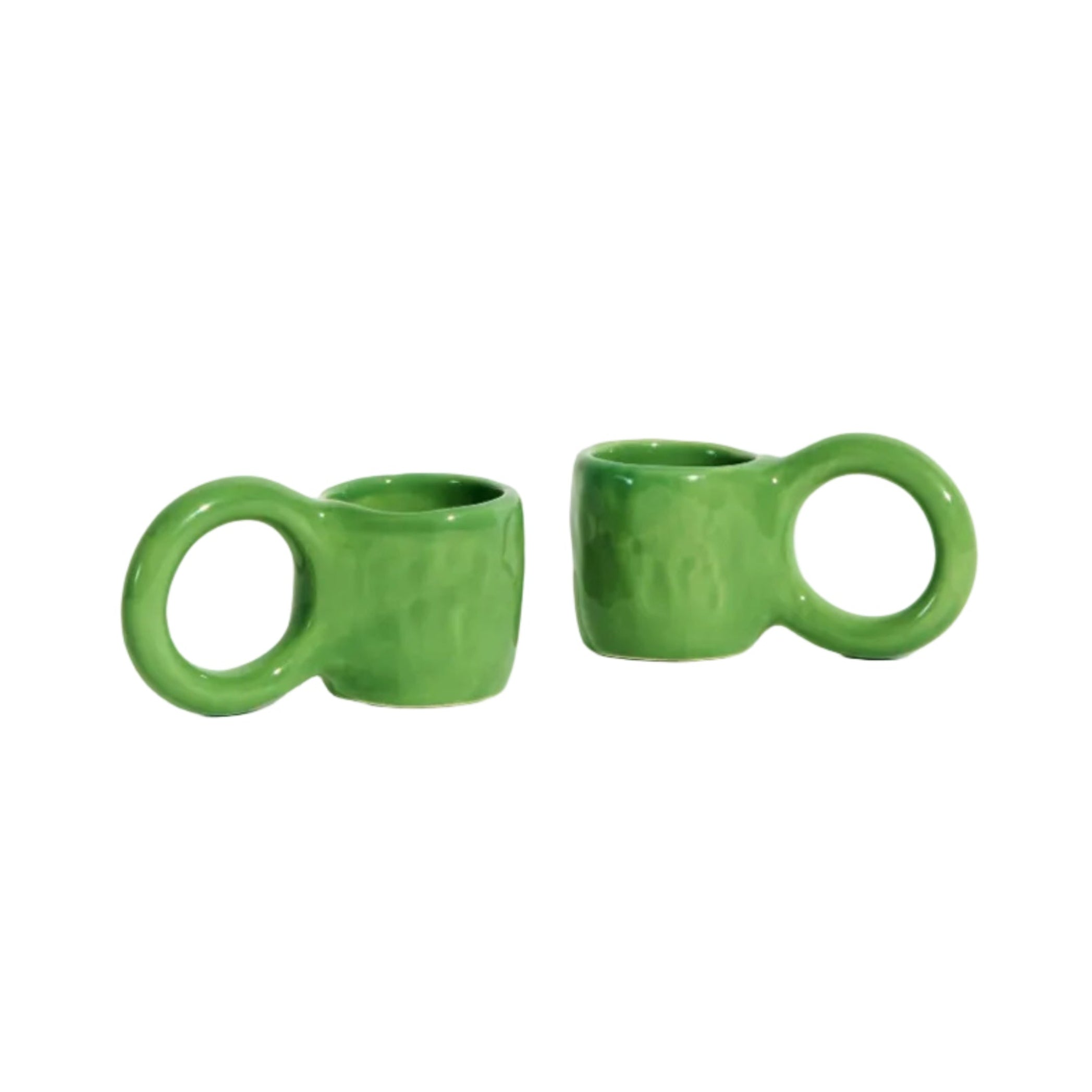Espressotassen-Set DONUT grün