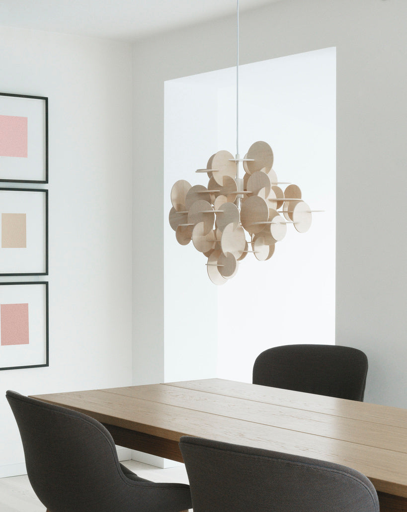BAU Wood hanging lamp