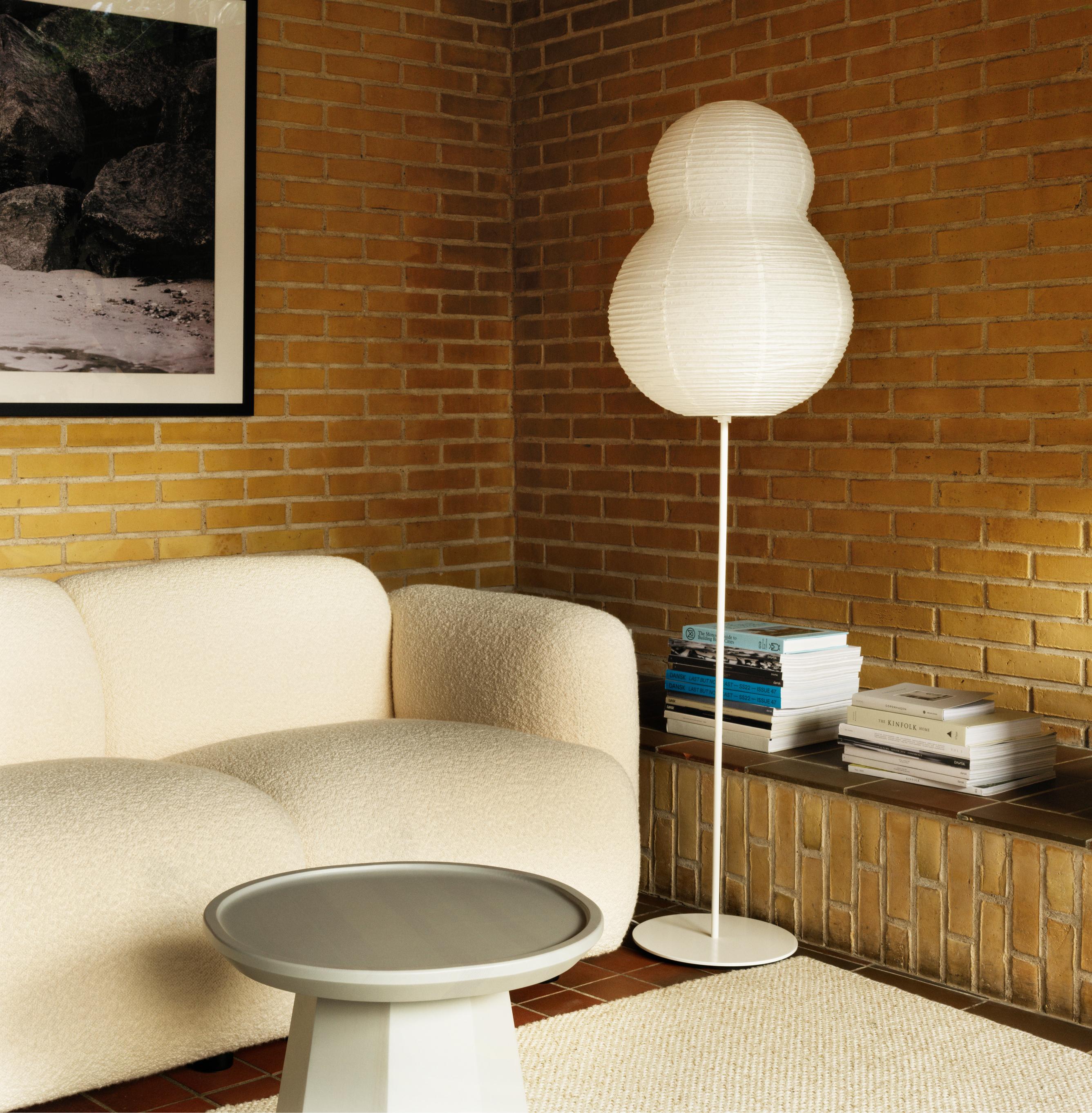 PUFF white floor lamp