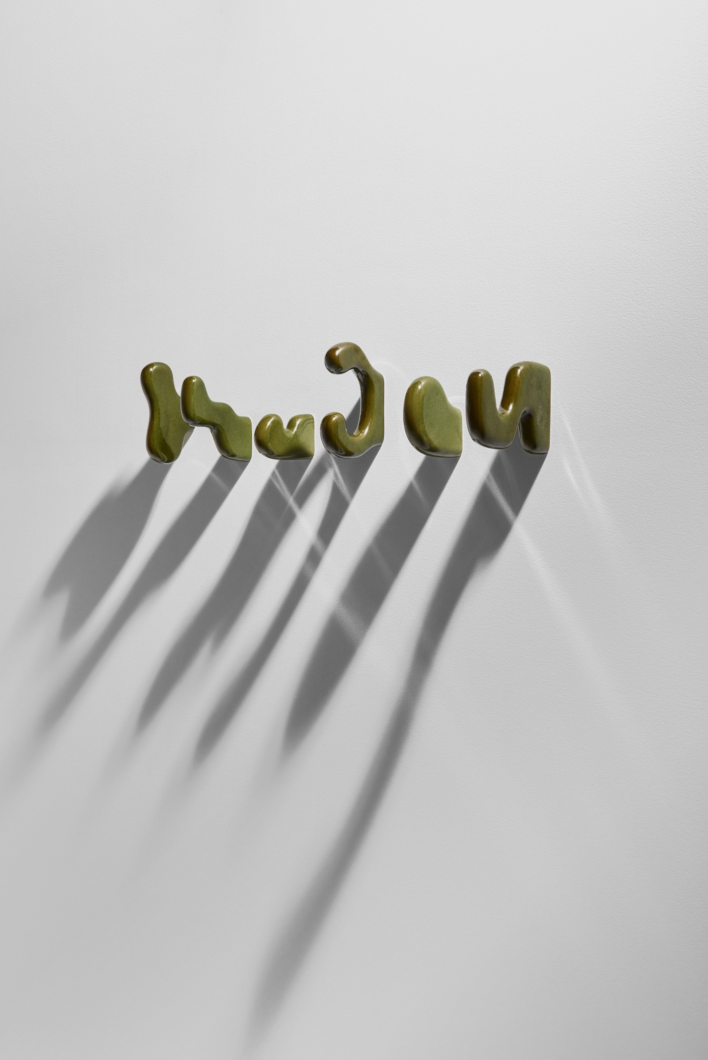 Wandhaken-Set KLUMP grün