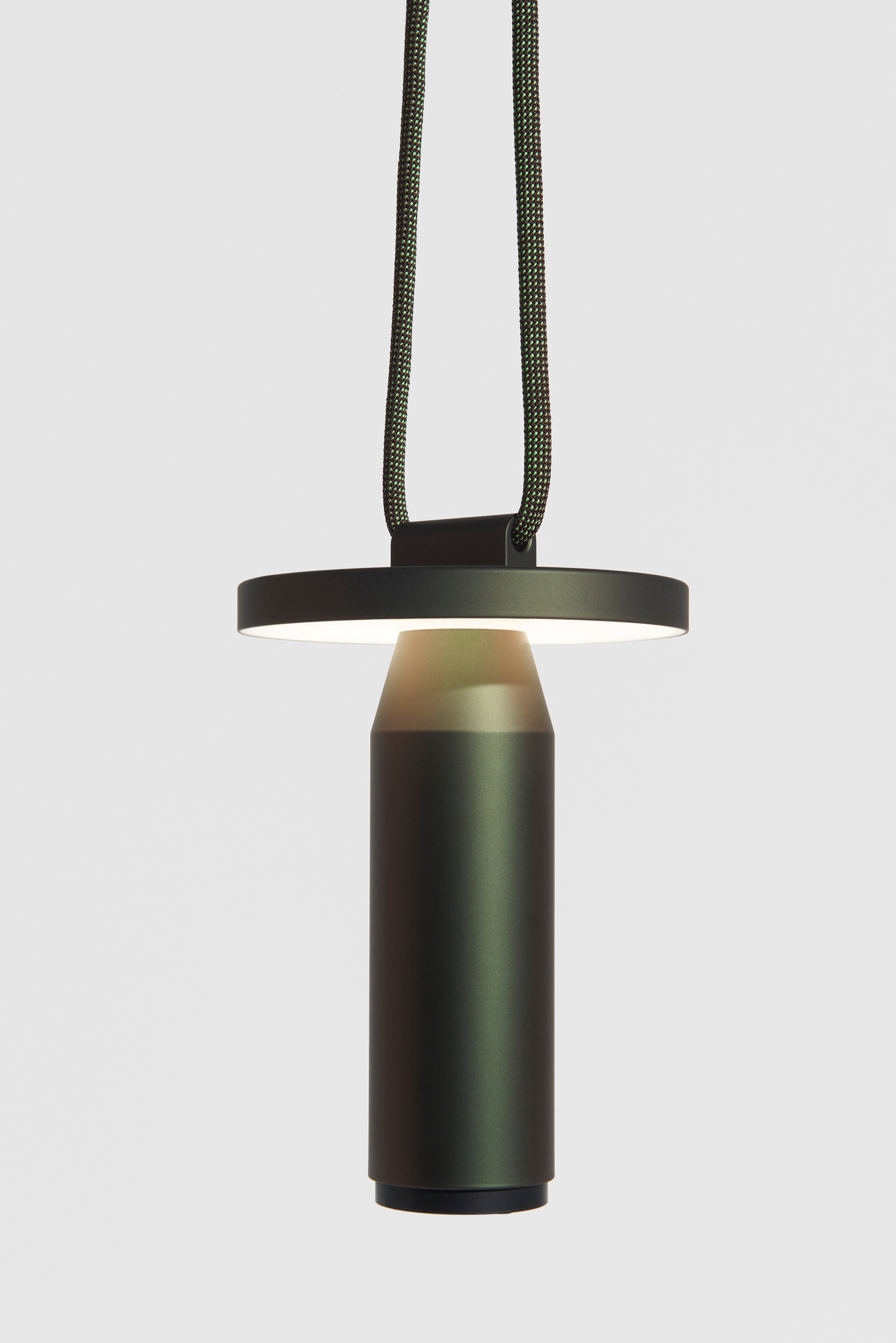 Tragbare Lampe QUASAR grün