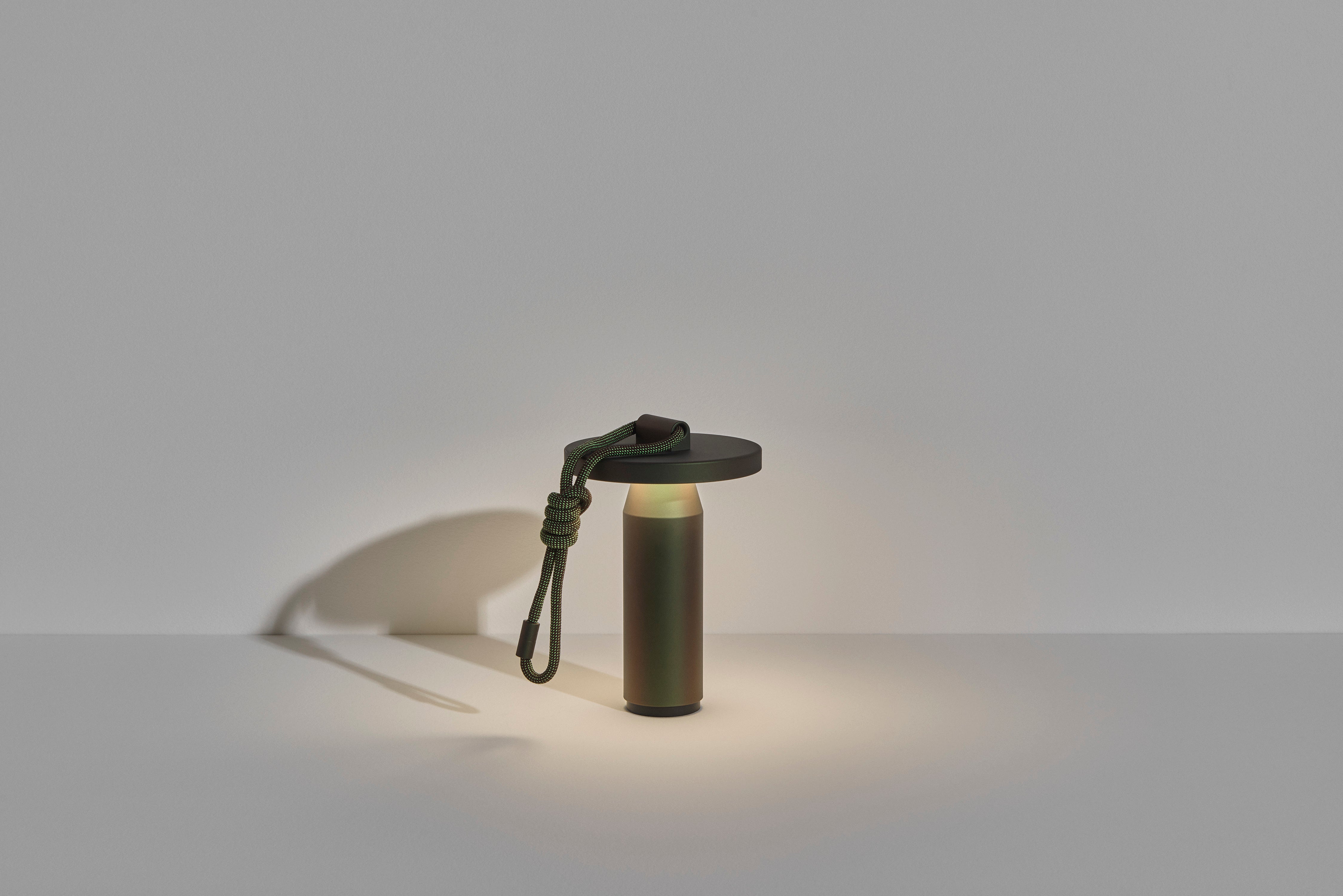 Tragbare Lampe QUASAR grün