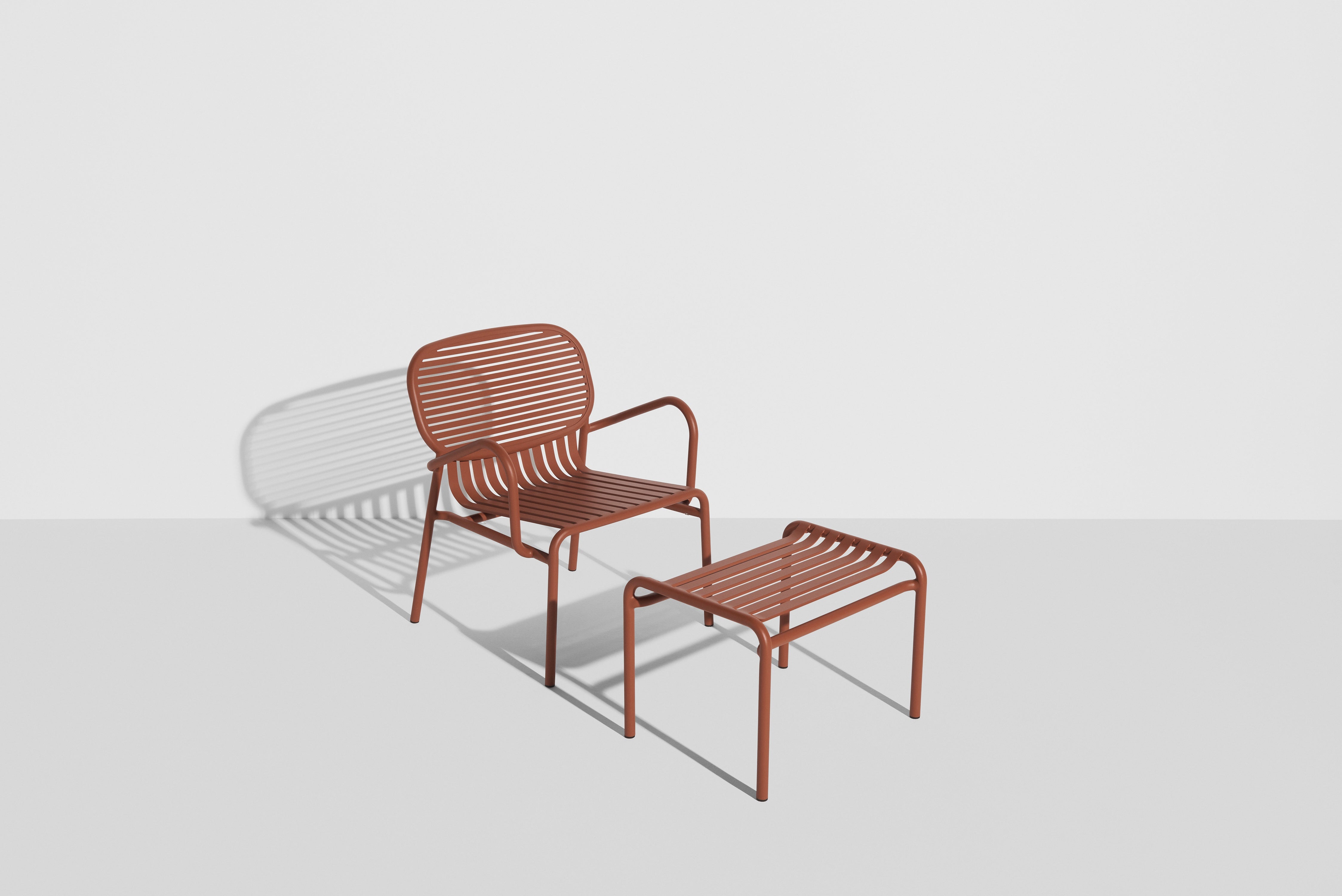 Gartenhocker WEEK-END terracotta
