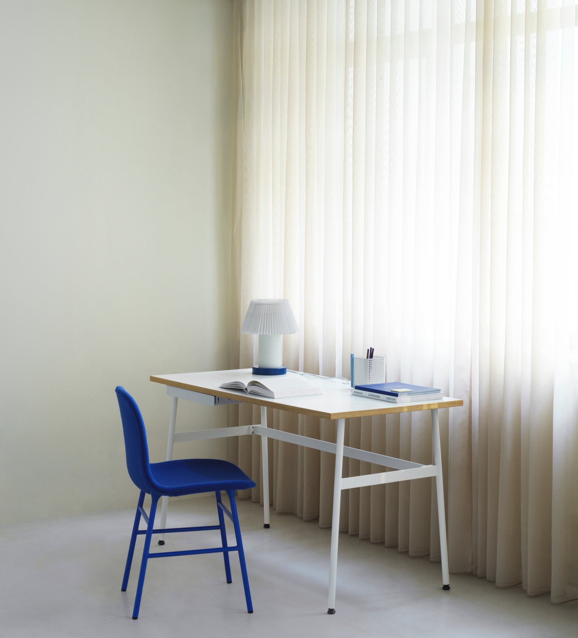 White Journal Desk