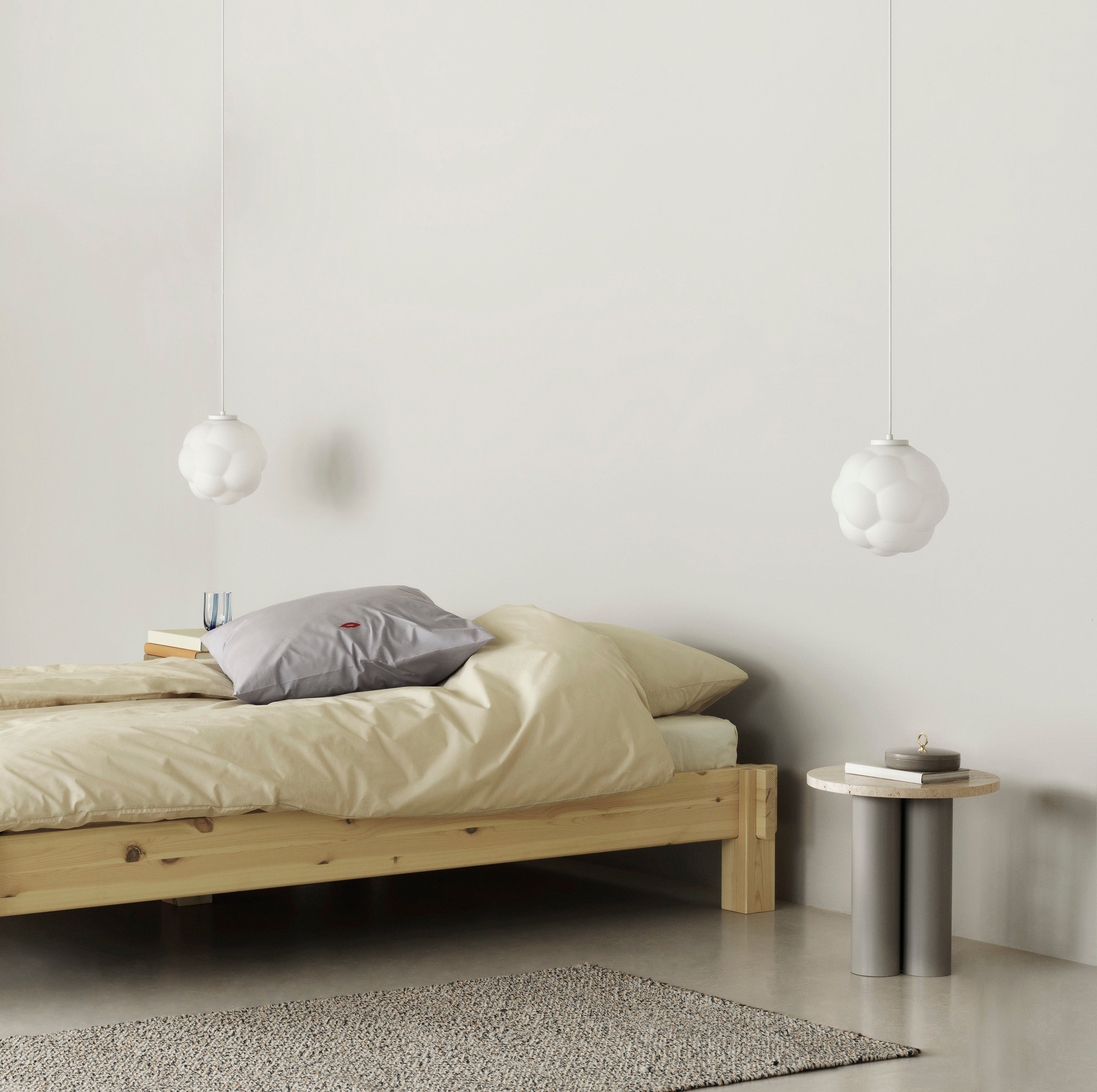 BUBBA white pendant lamp