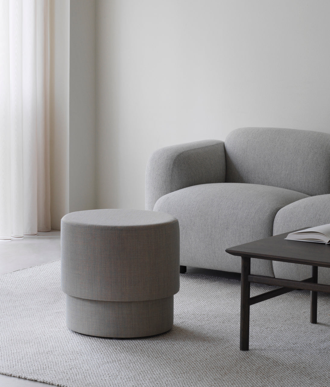 Polsterer Pouf