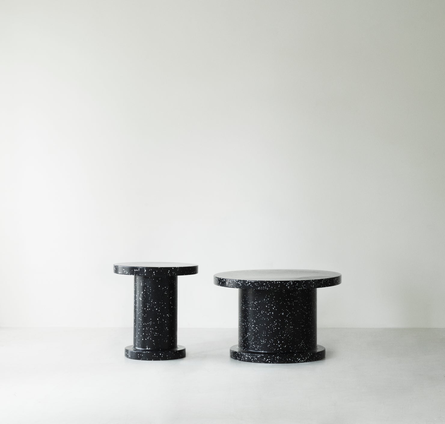 Black side side side table