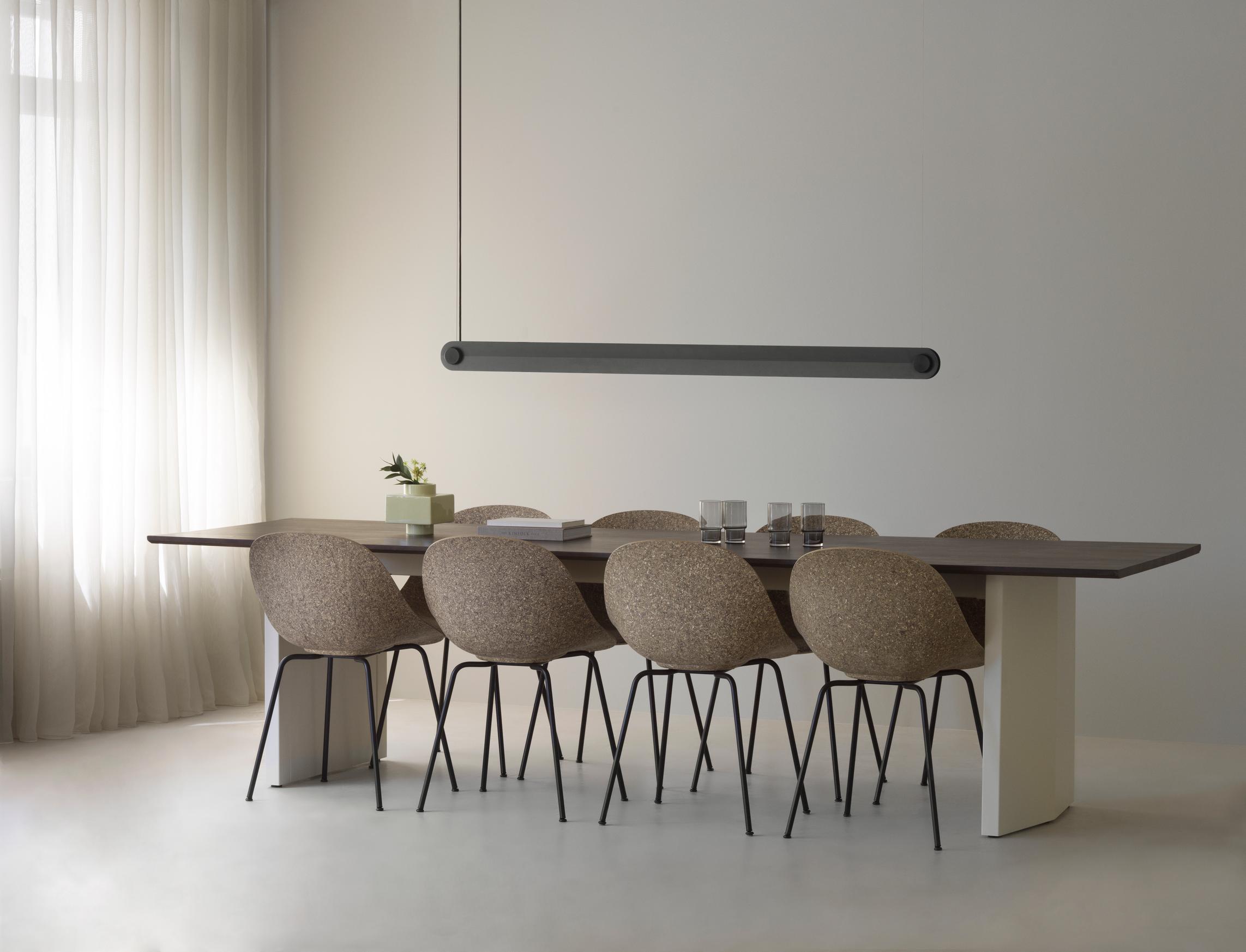 Cream panel table
