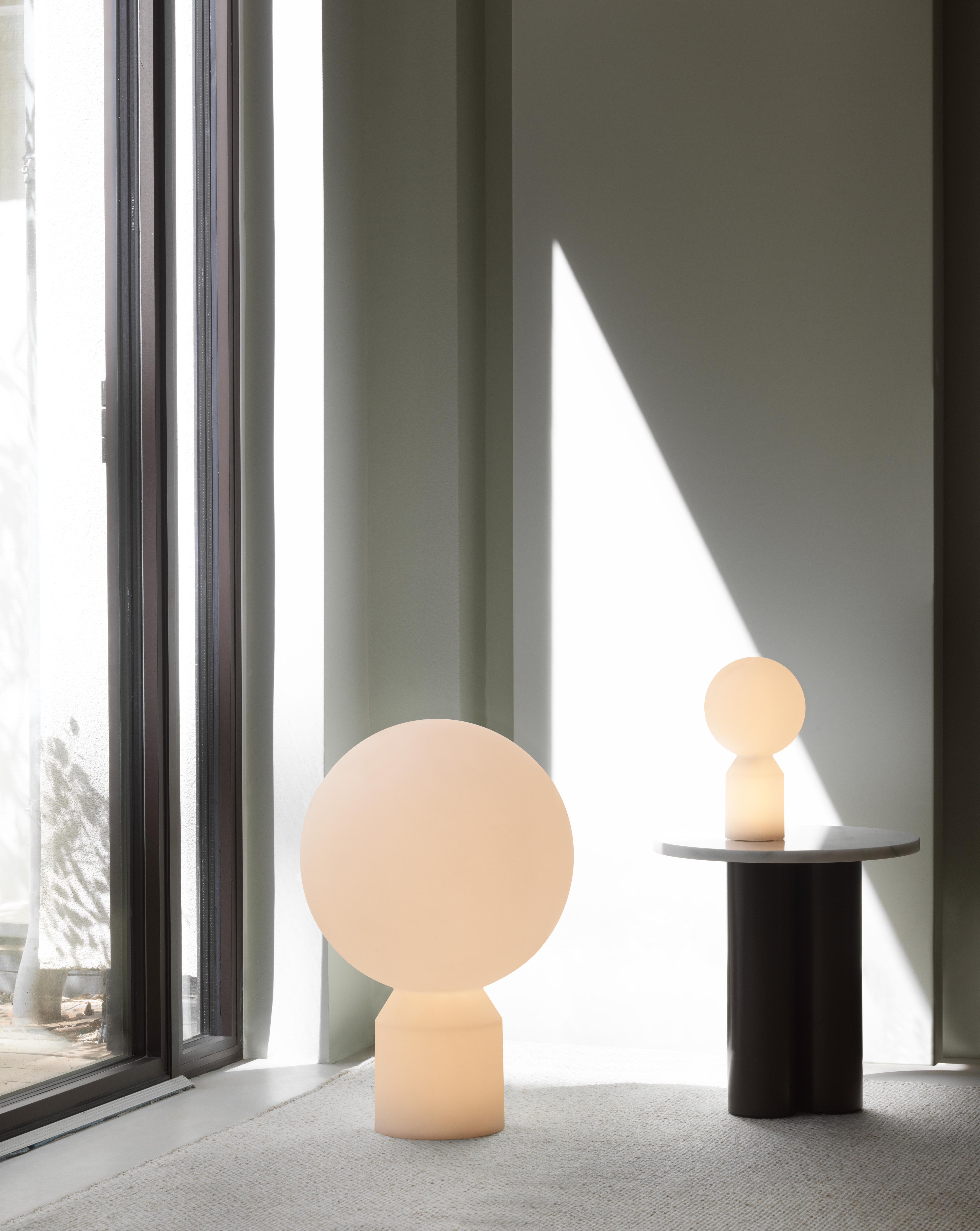 Tragbare Lampe YO weiß
