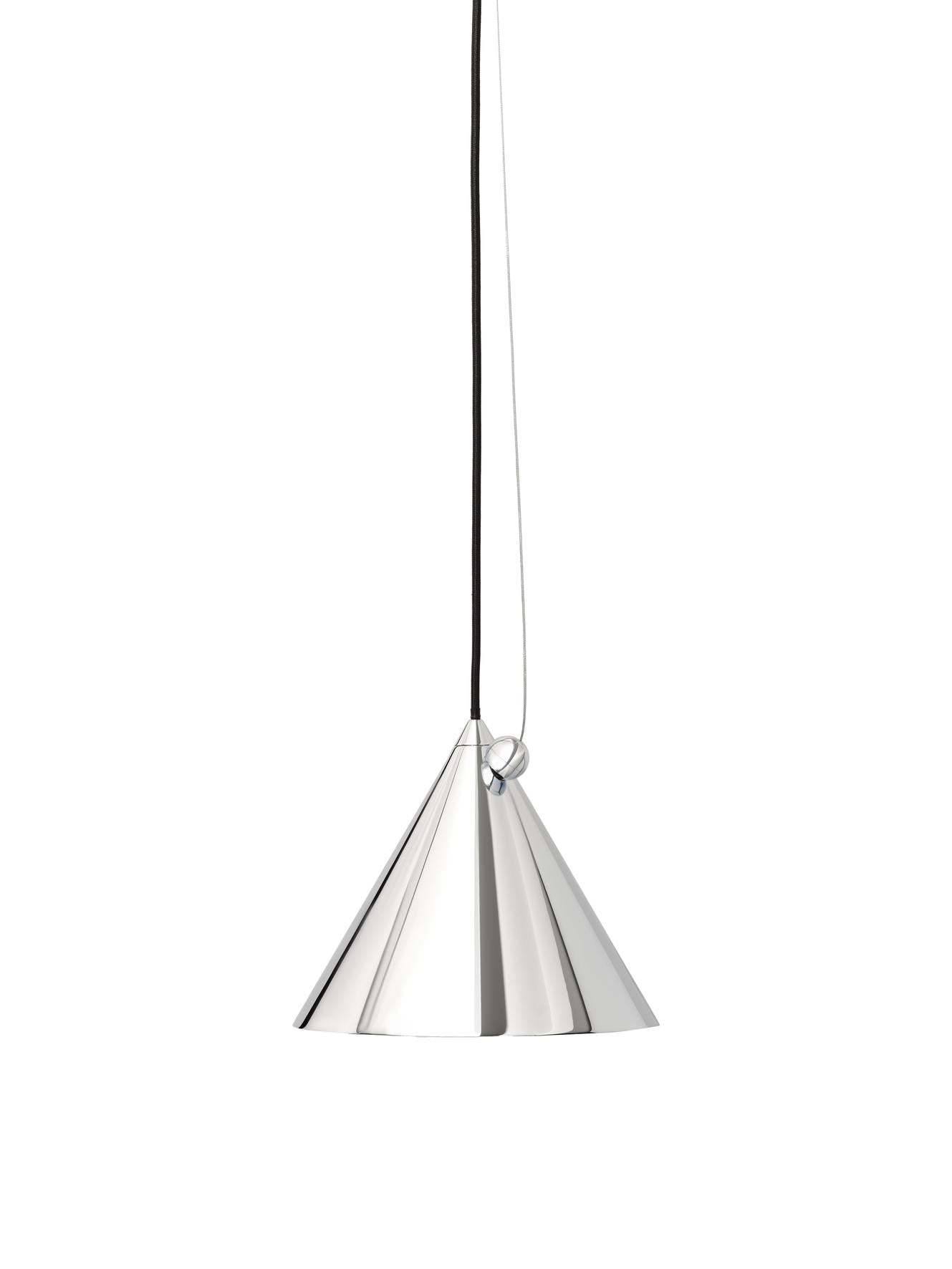 POSE silver pendant lamp