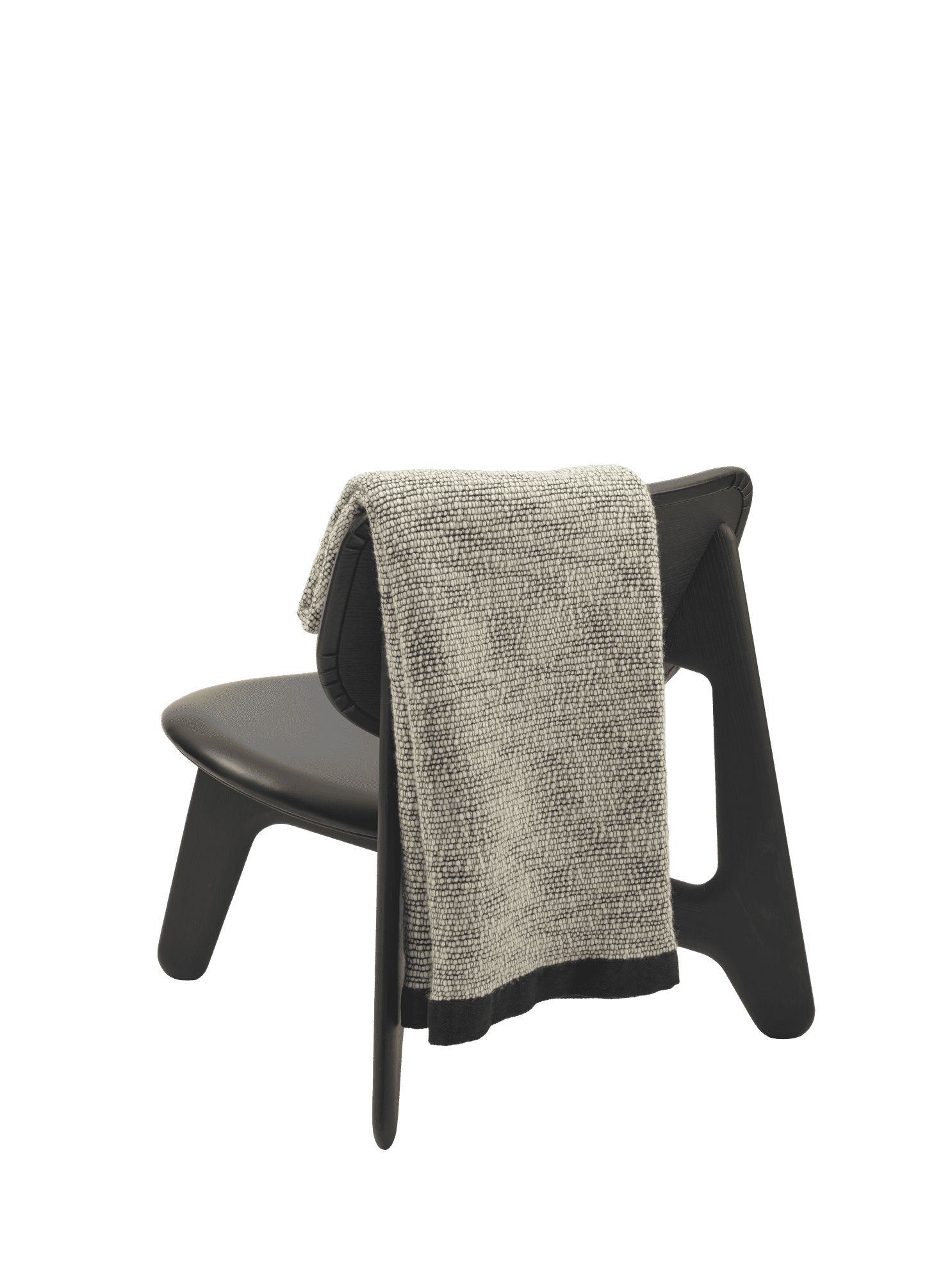 Koc THREAD cremefarben mit Schwarz