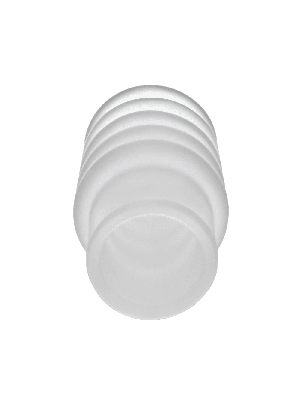 Vase PRESS matte glass