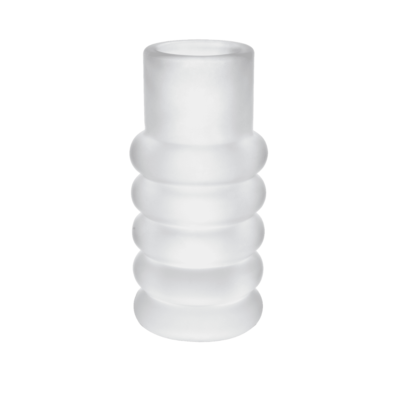 Vase PRESS matte glass