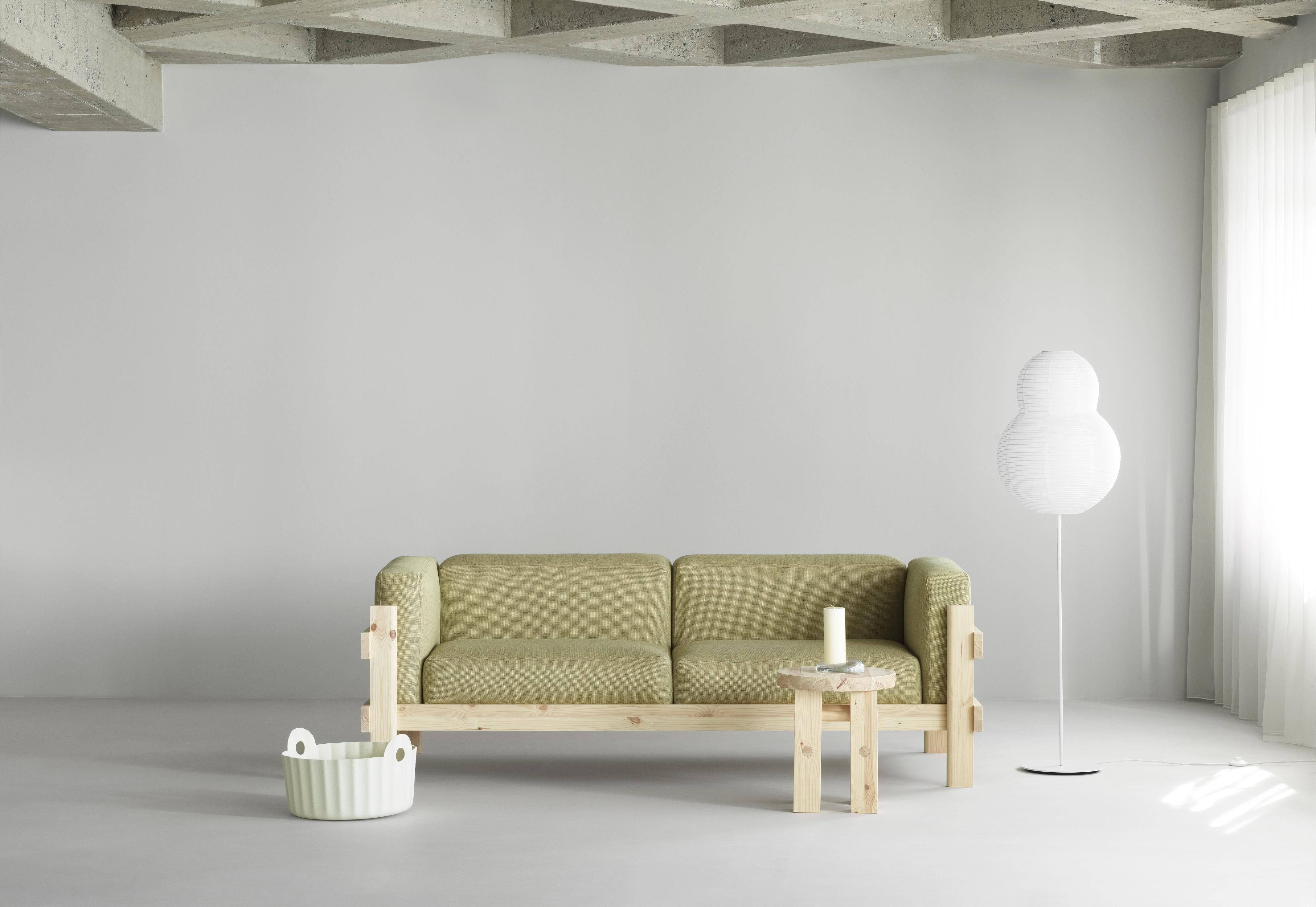 PUFF white floor lamp