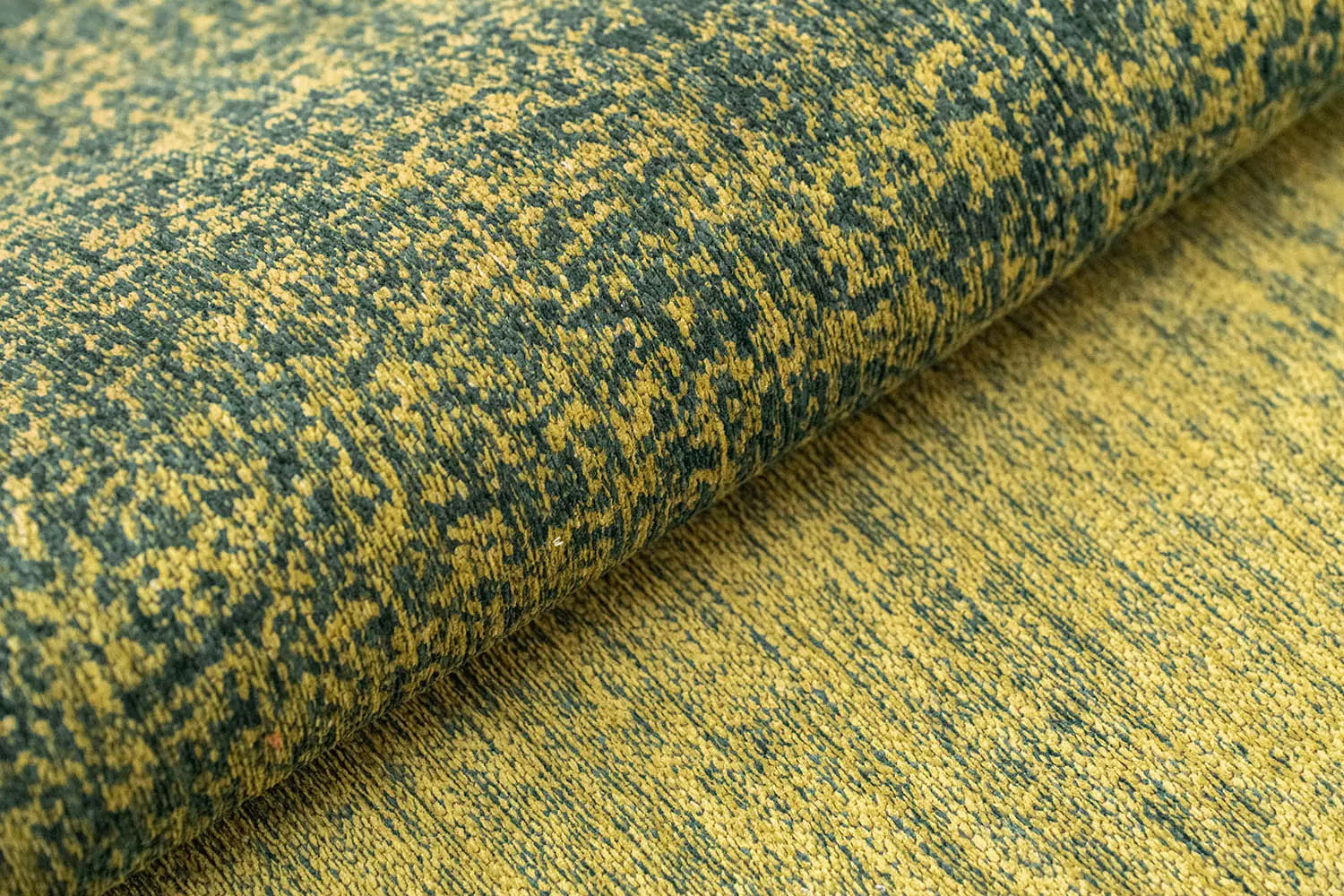 Teppich MARBLE grün mit blau und beige