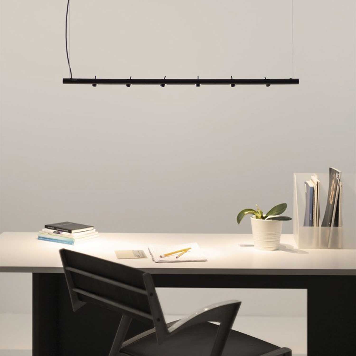 Lampa wisząca 6-punktowa COLIBRÌ czarny