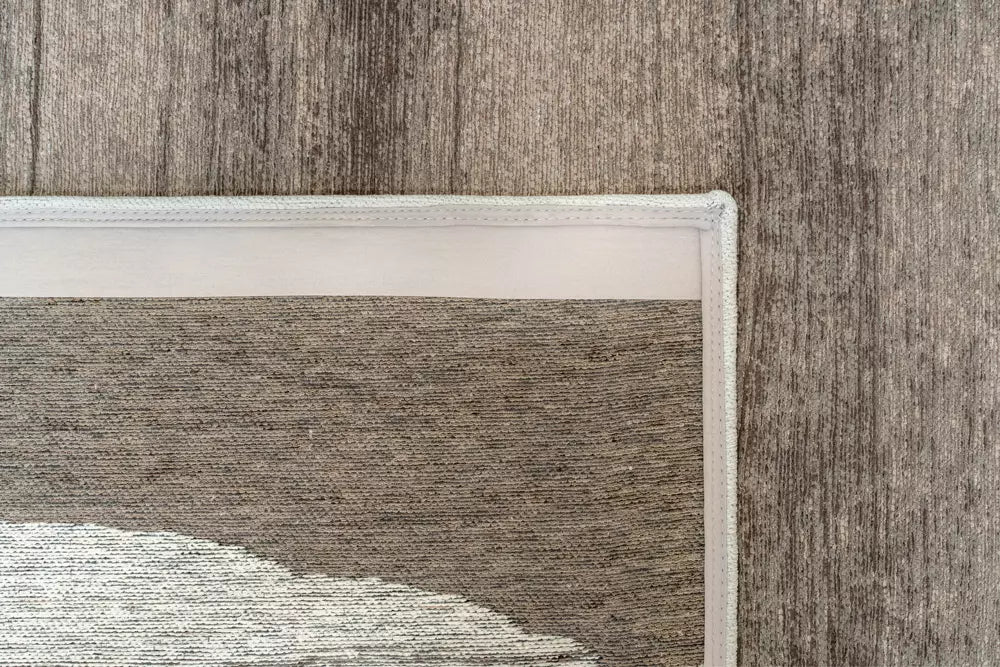 Teppich BRUSH beige mit braunem