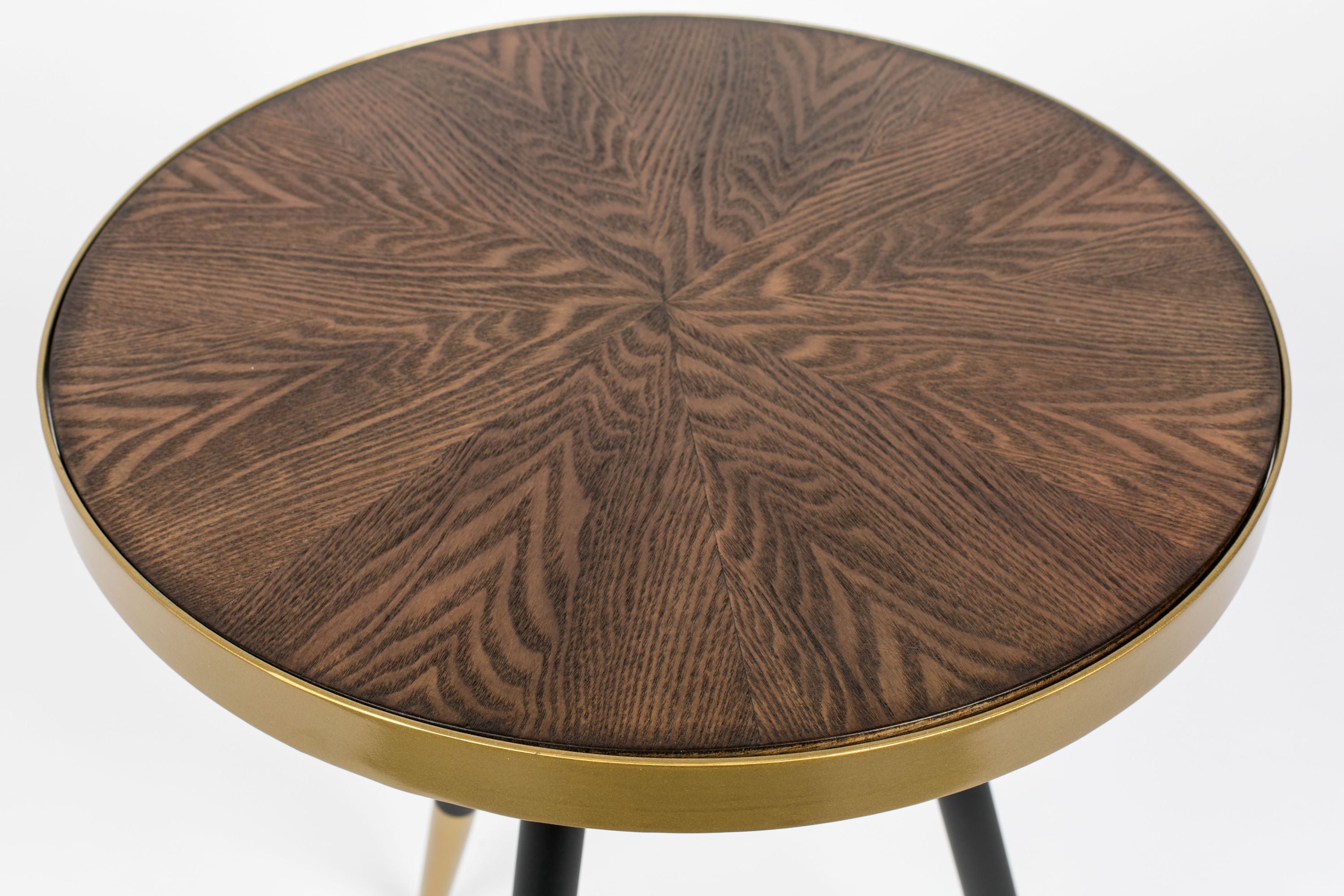 Denise side veneer side table