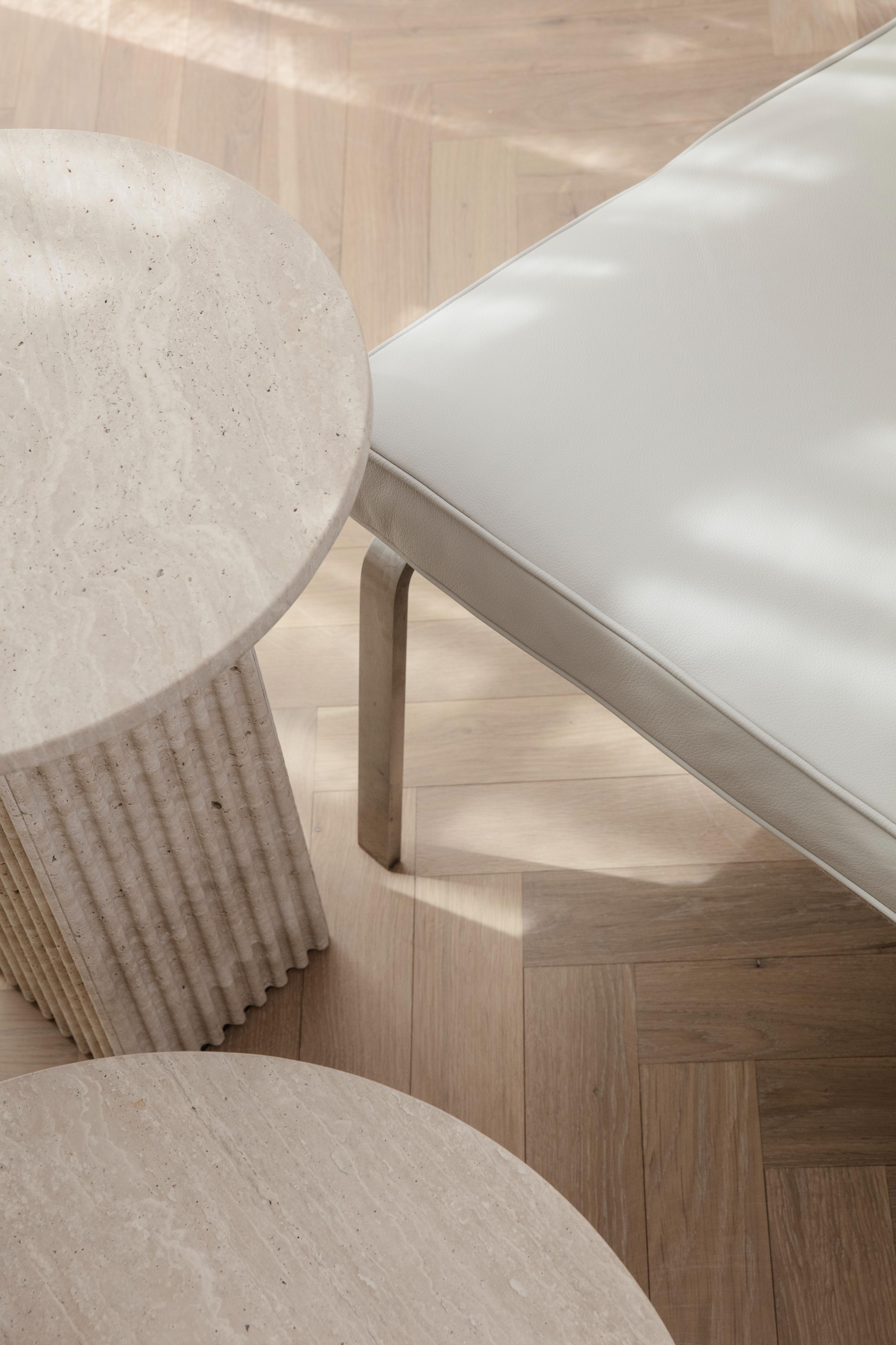 Soho Travertine Couchtisch