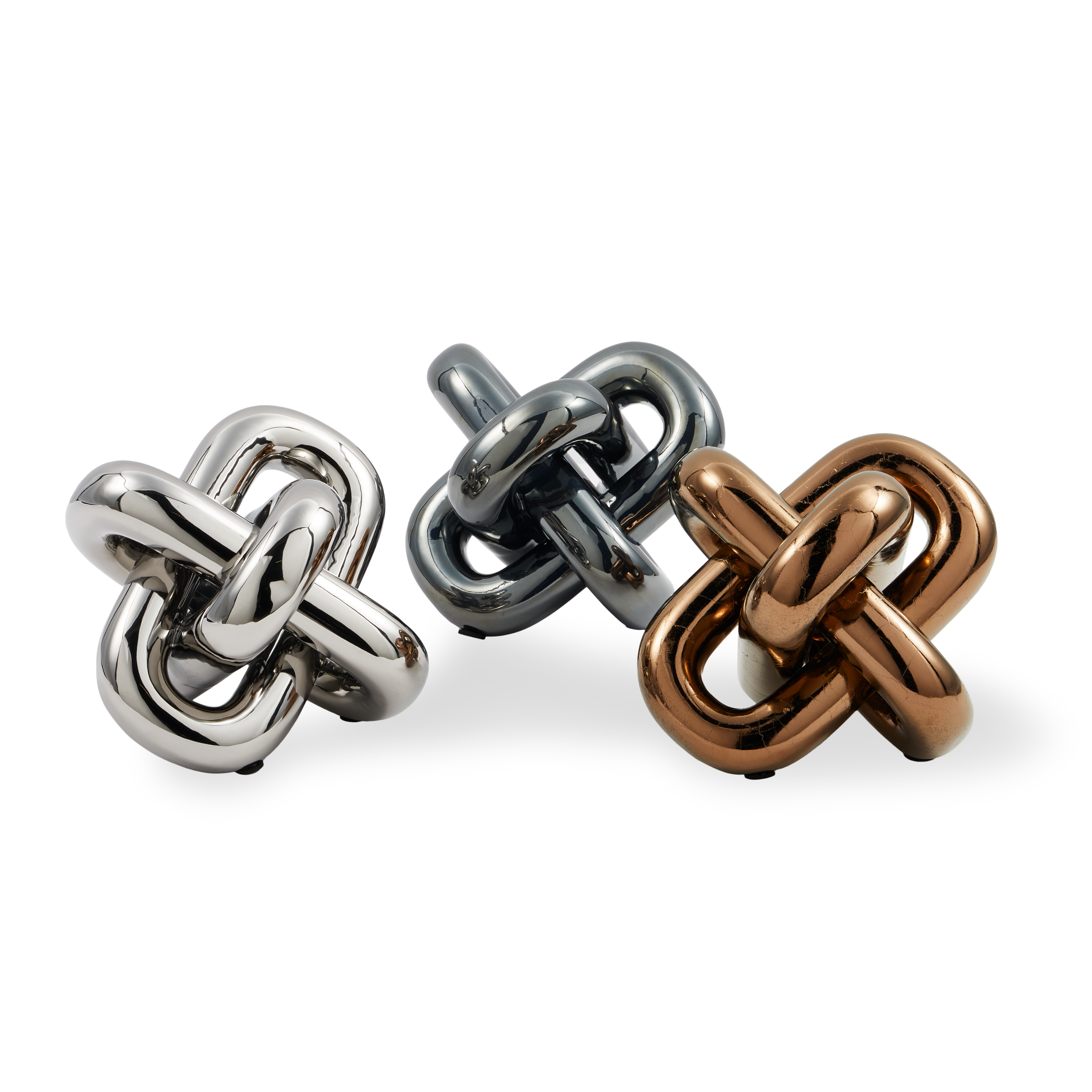 Decorative Figure MOVING CHAIN Dark Gray