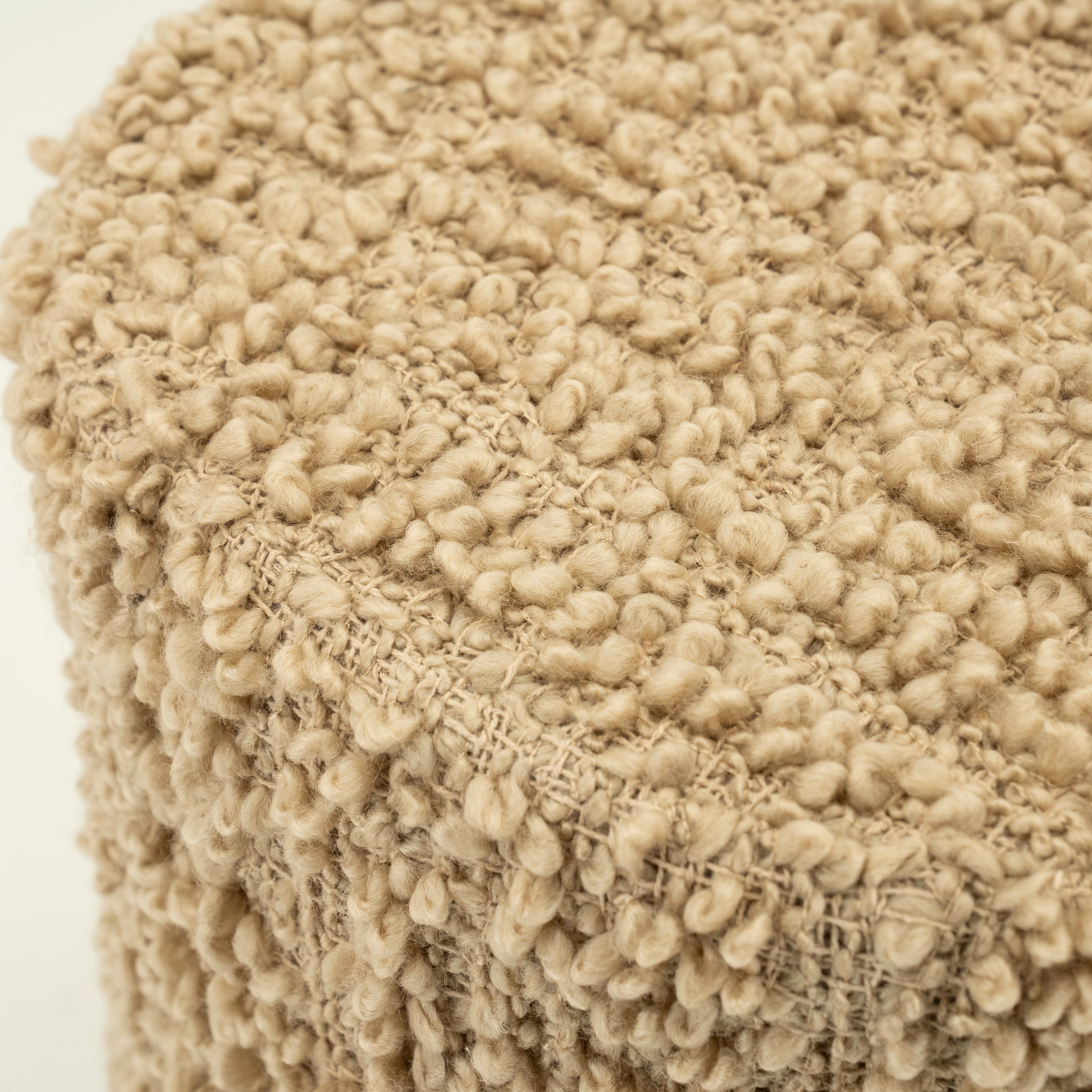 Hocker VISTA dunkelbeige