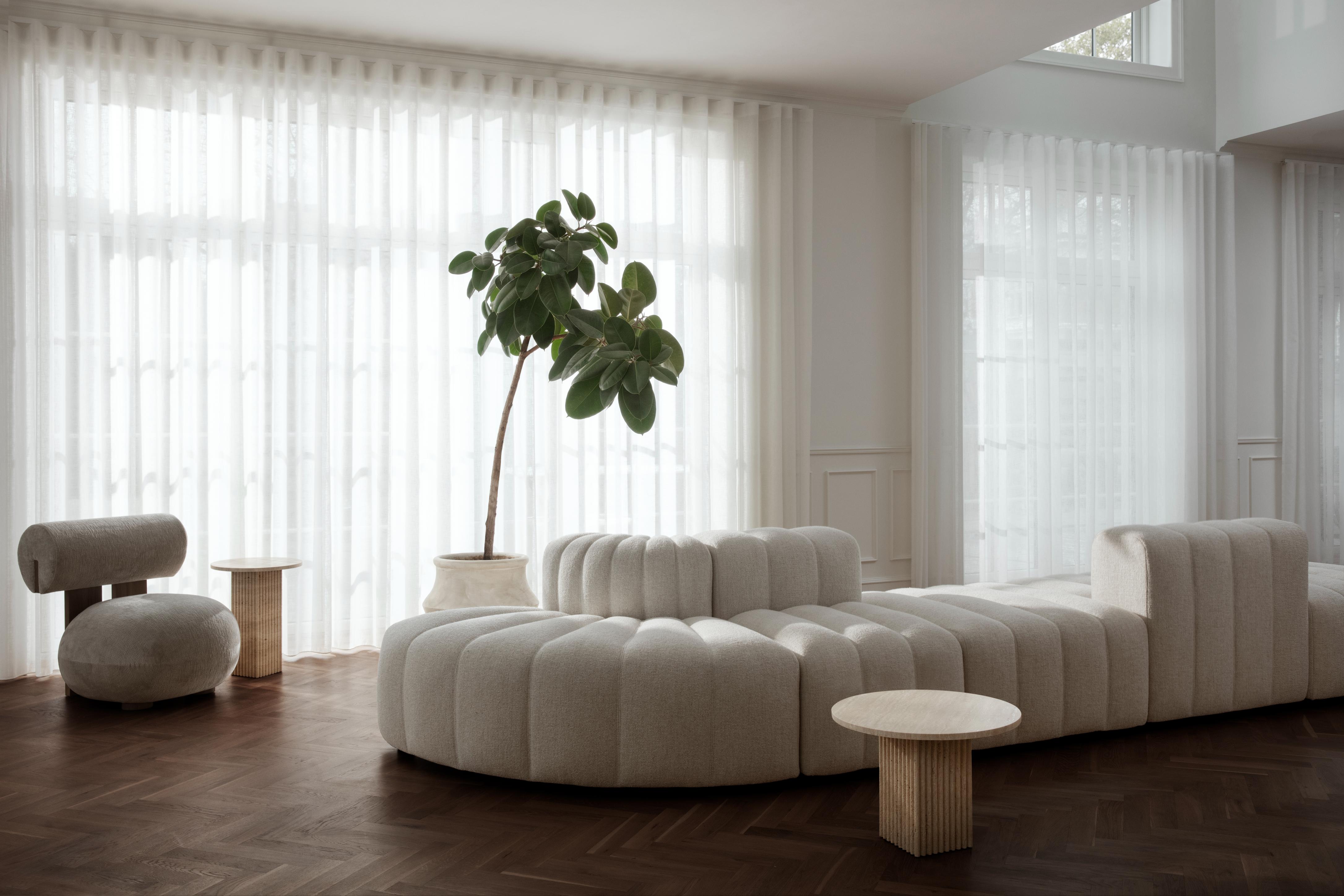 Soho Travertine Couchtisch