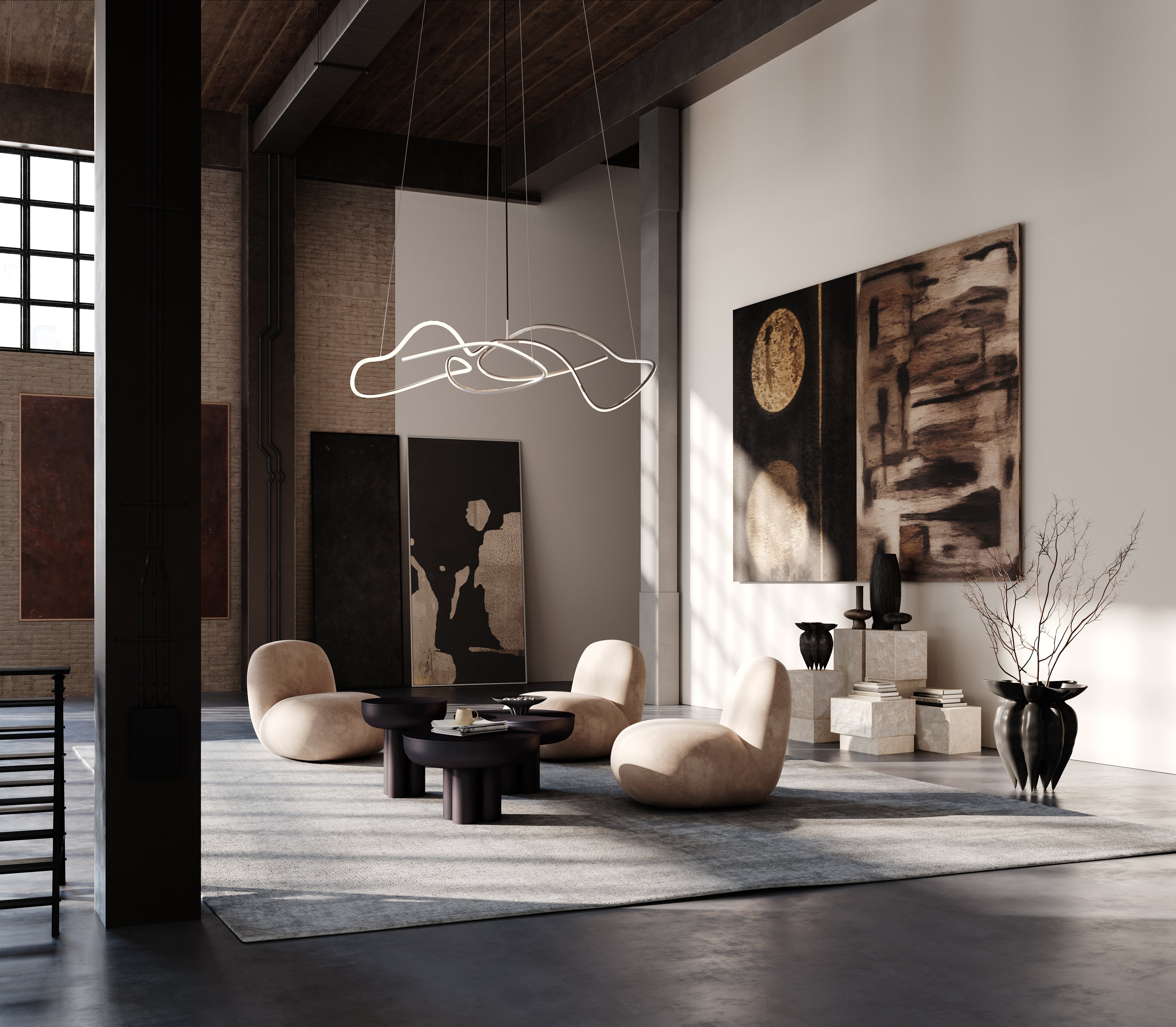 Kronleuchter GHOST chrom