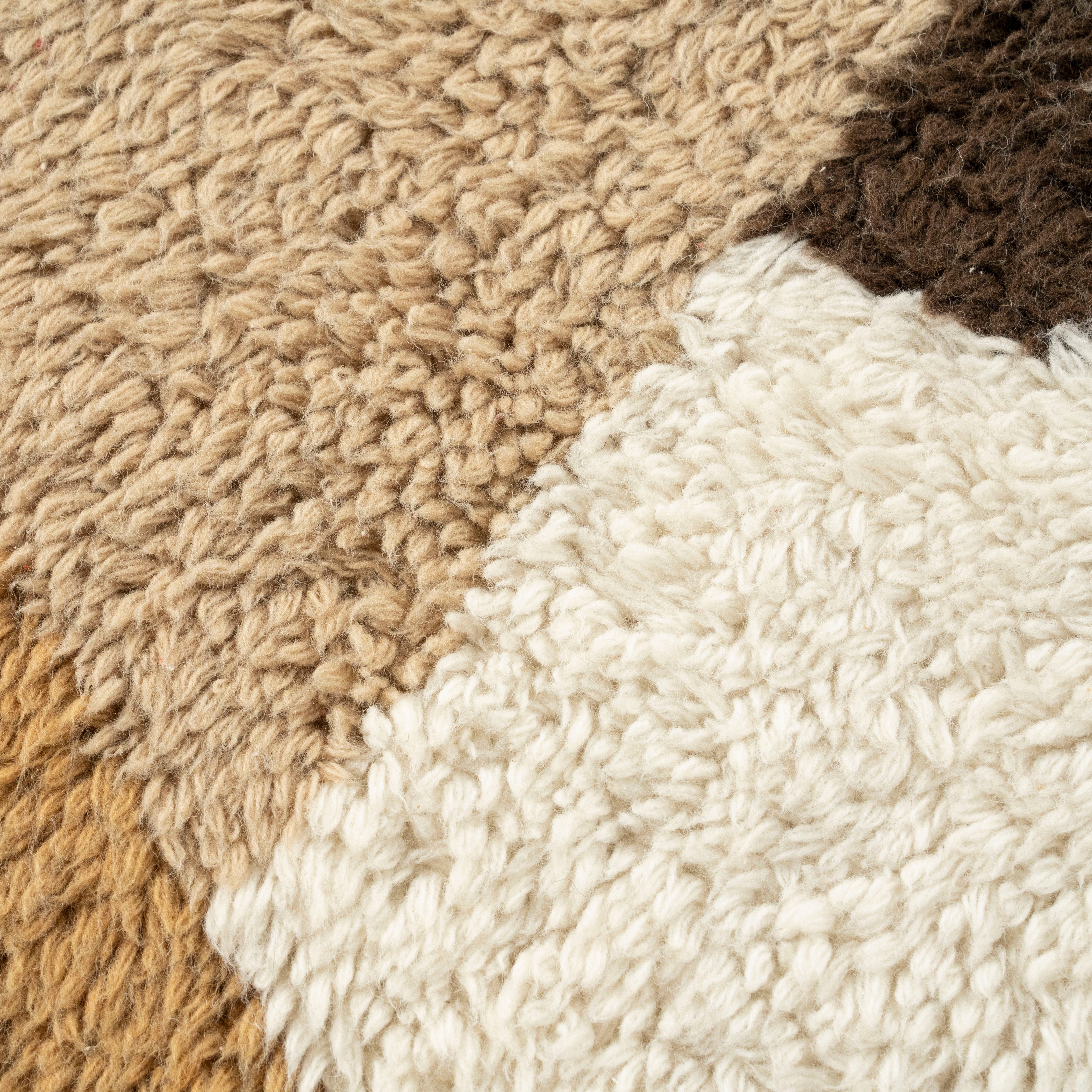 Teppich NAVARO braun mit beige