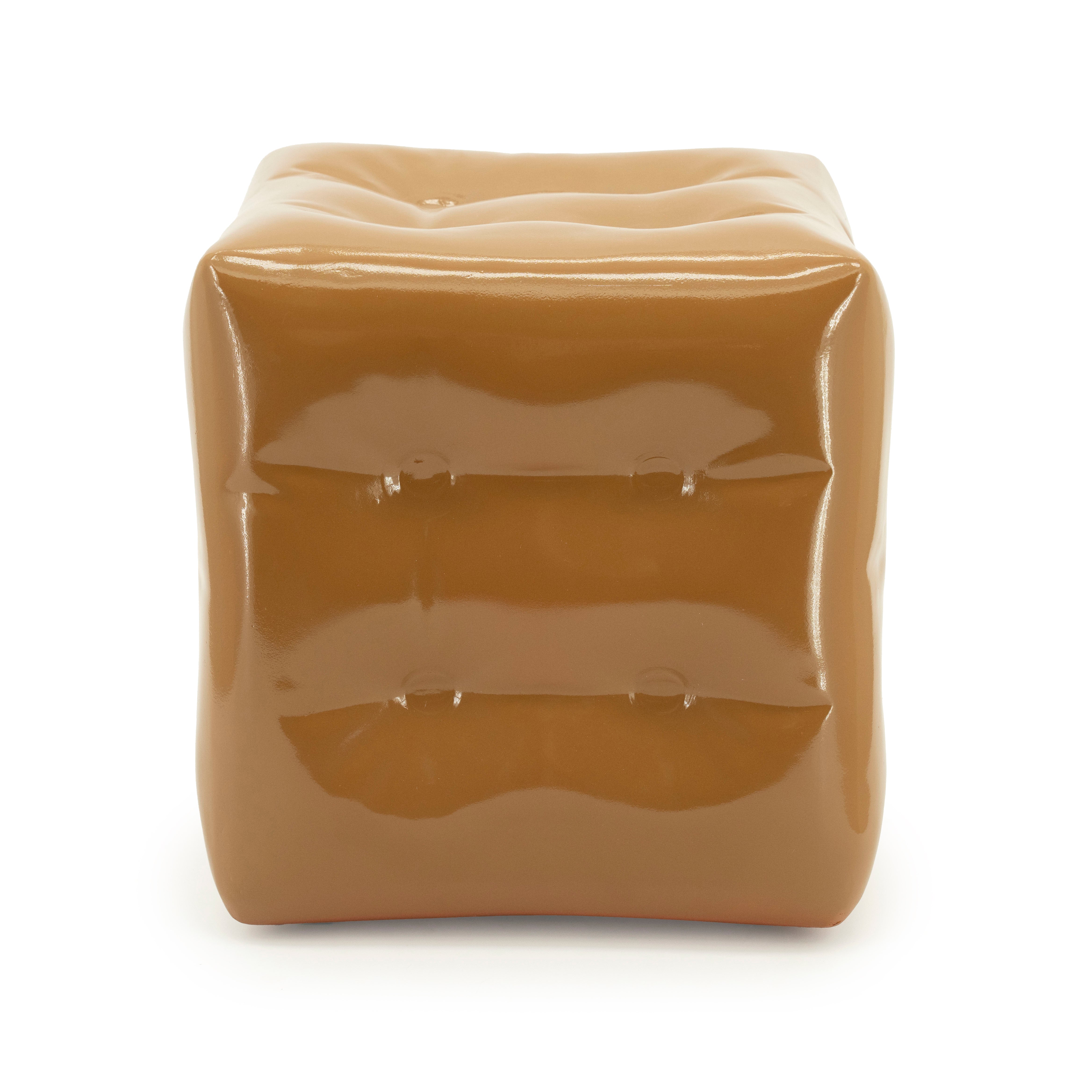 Hocker CAPTI senfgelb