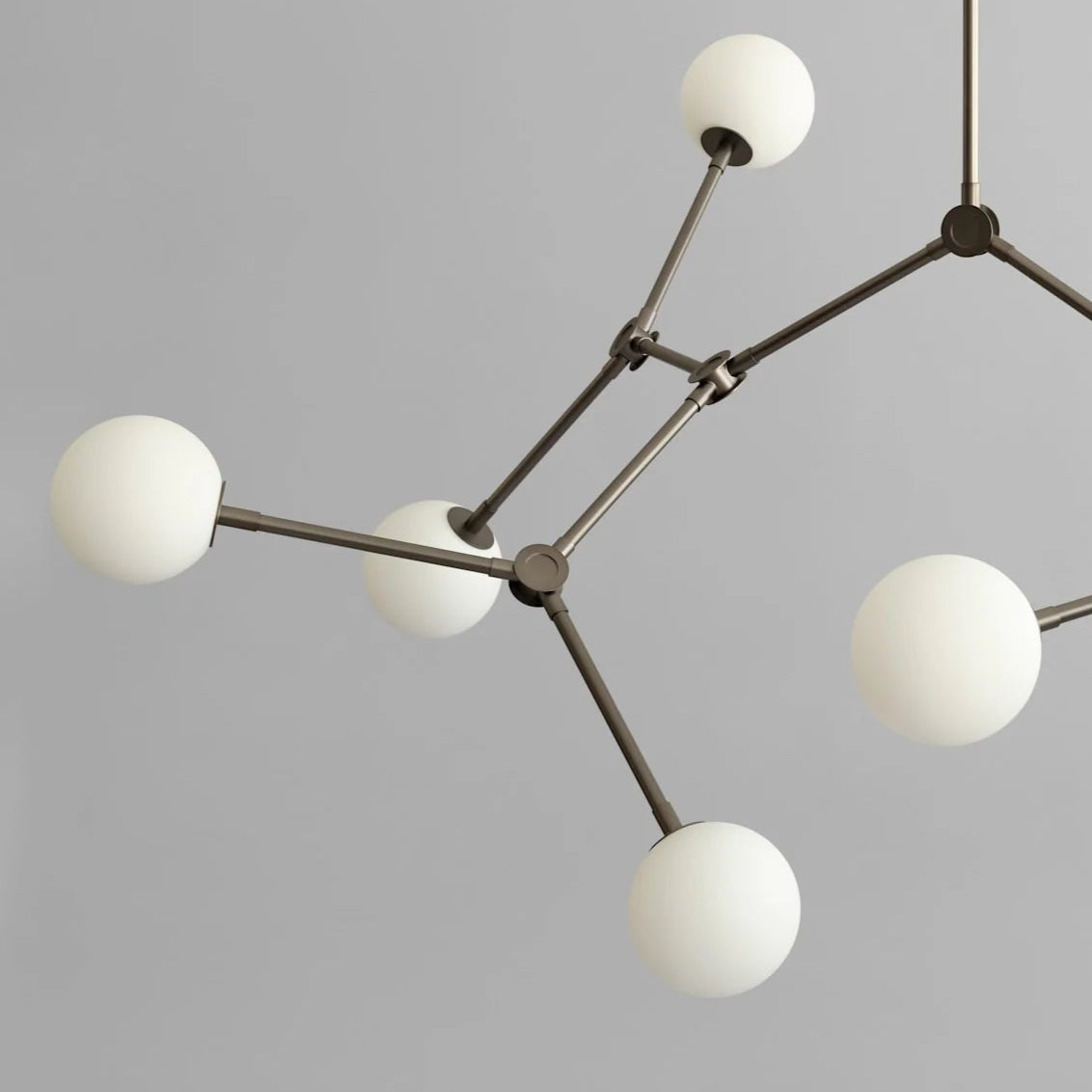 DROP BULP gray pendant lamp