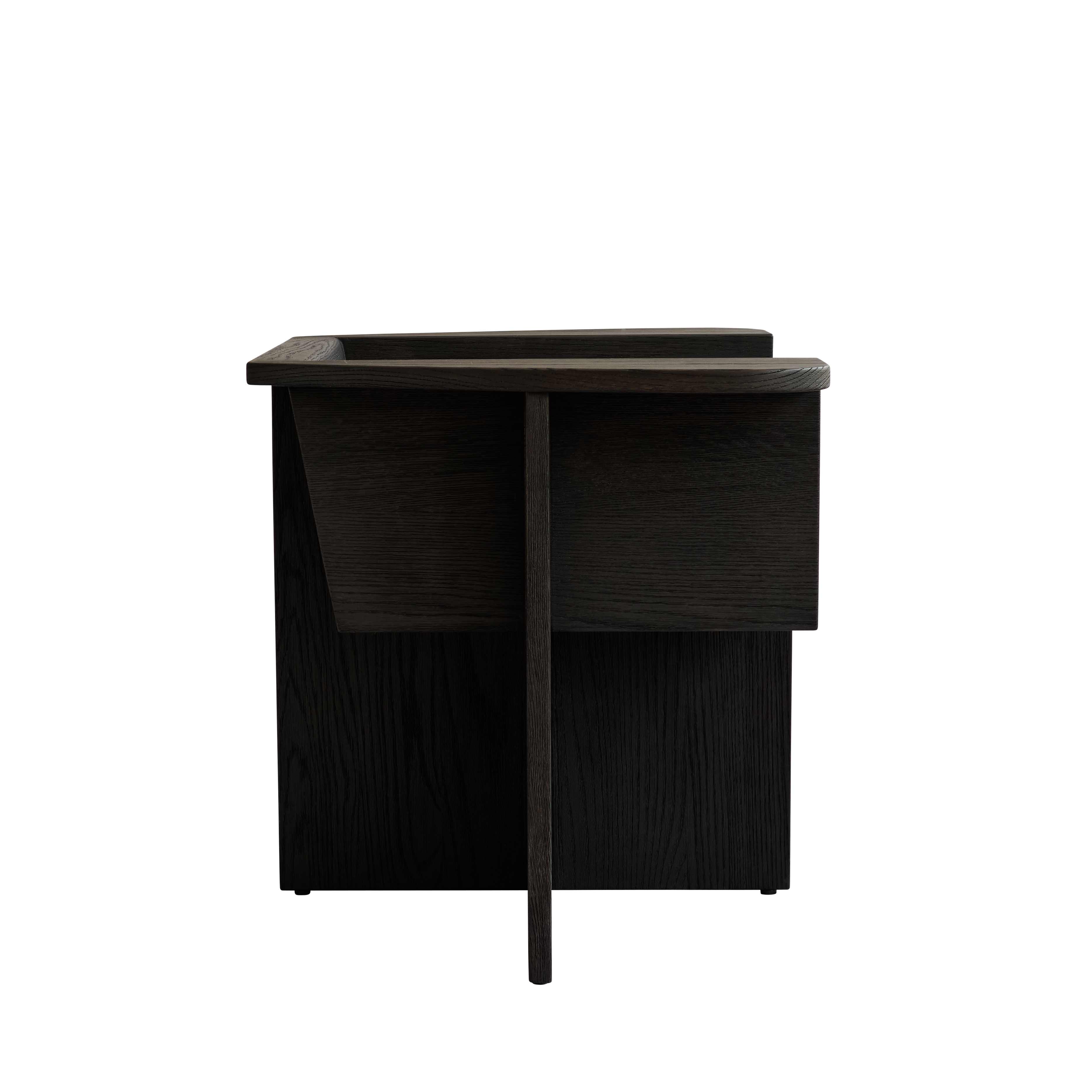 Sessel BRUTUS schwarz Eiche