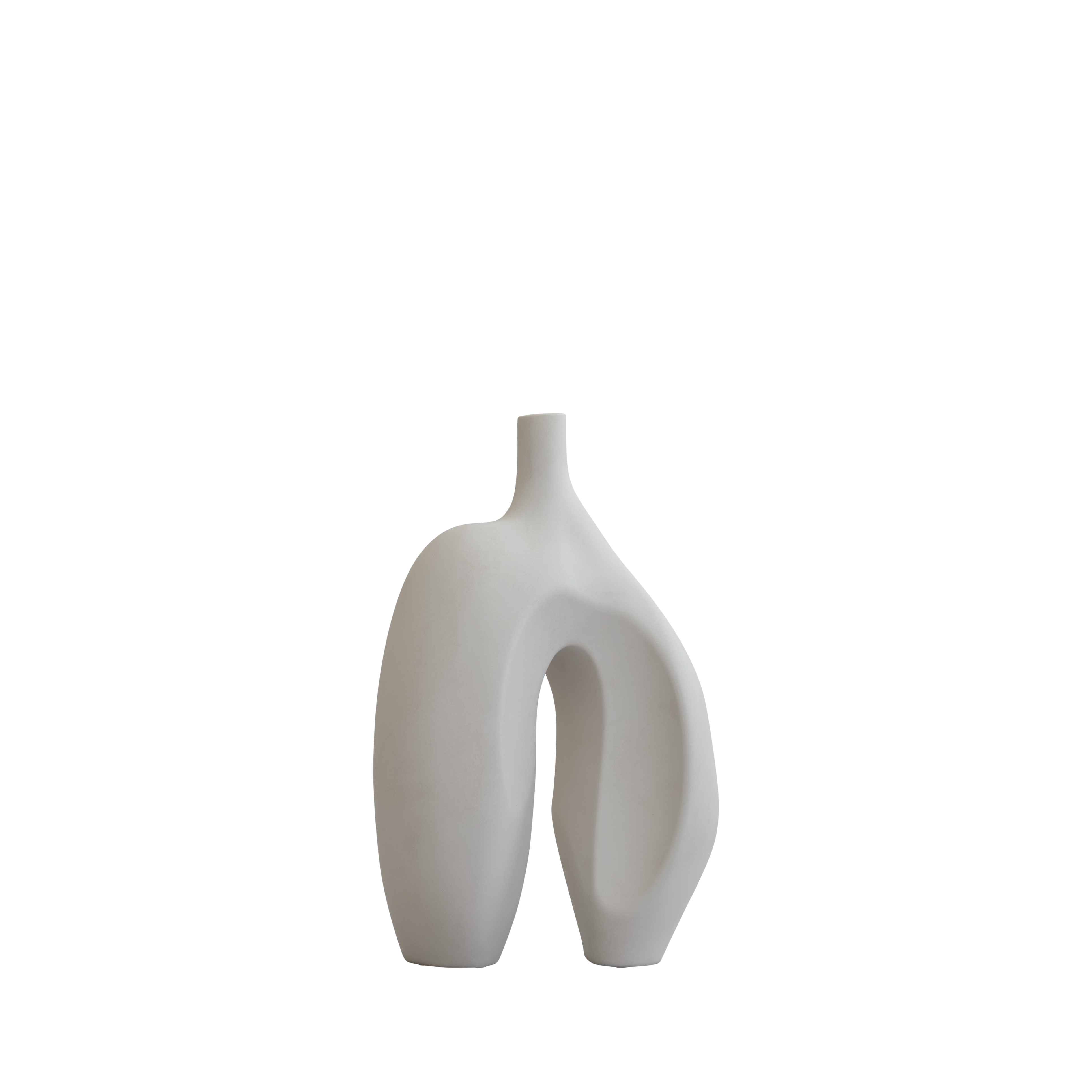 White NI Vase