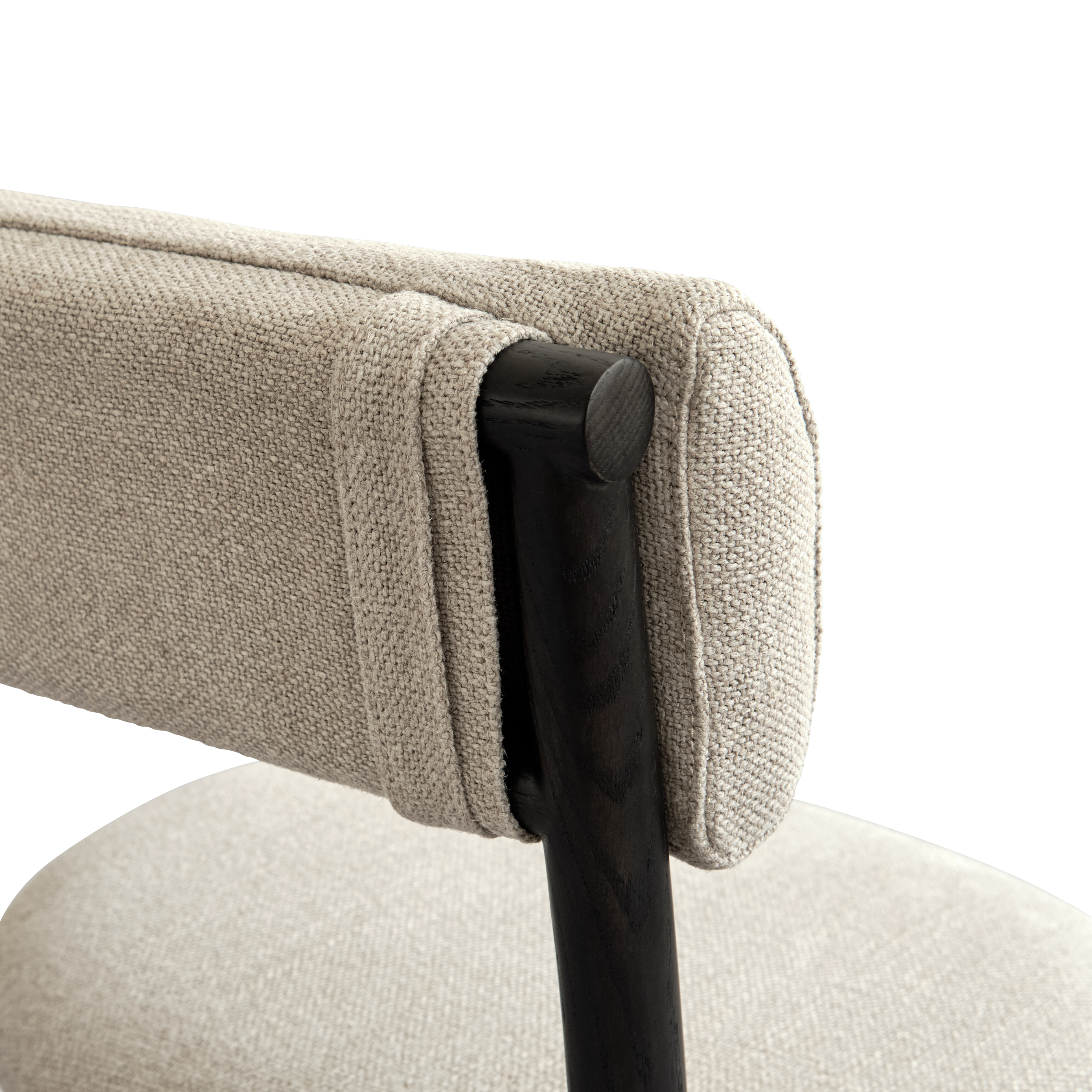 NAMA chair beige with black base