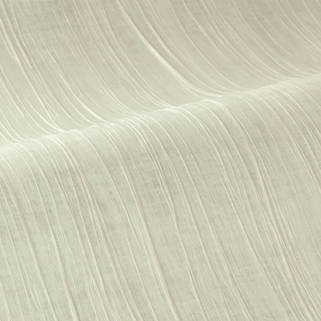 Strukturierte textile Tapete plissiert RAI - PERLE perlmutt