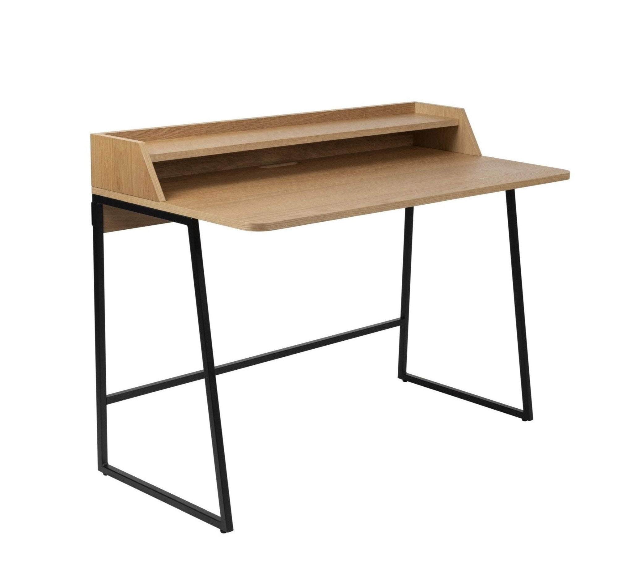 Desk with giorgio oak veneer