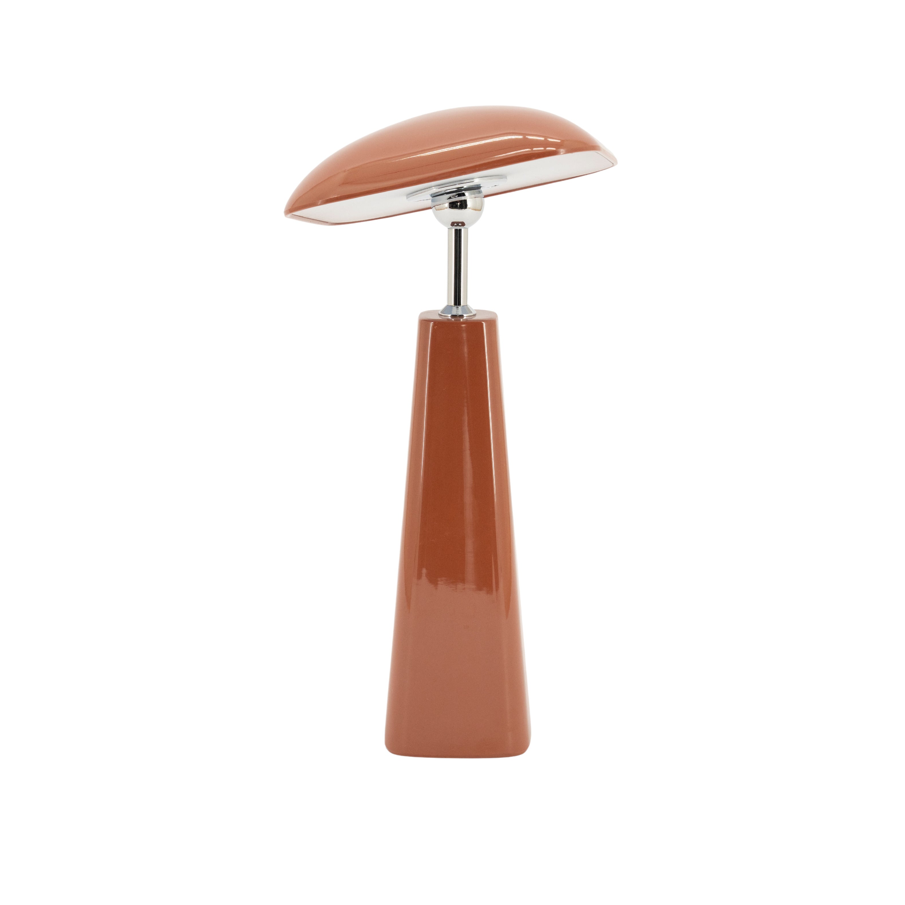Lampa przenośna QUADRA ciepły brązowy