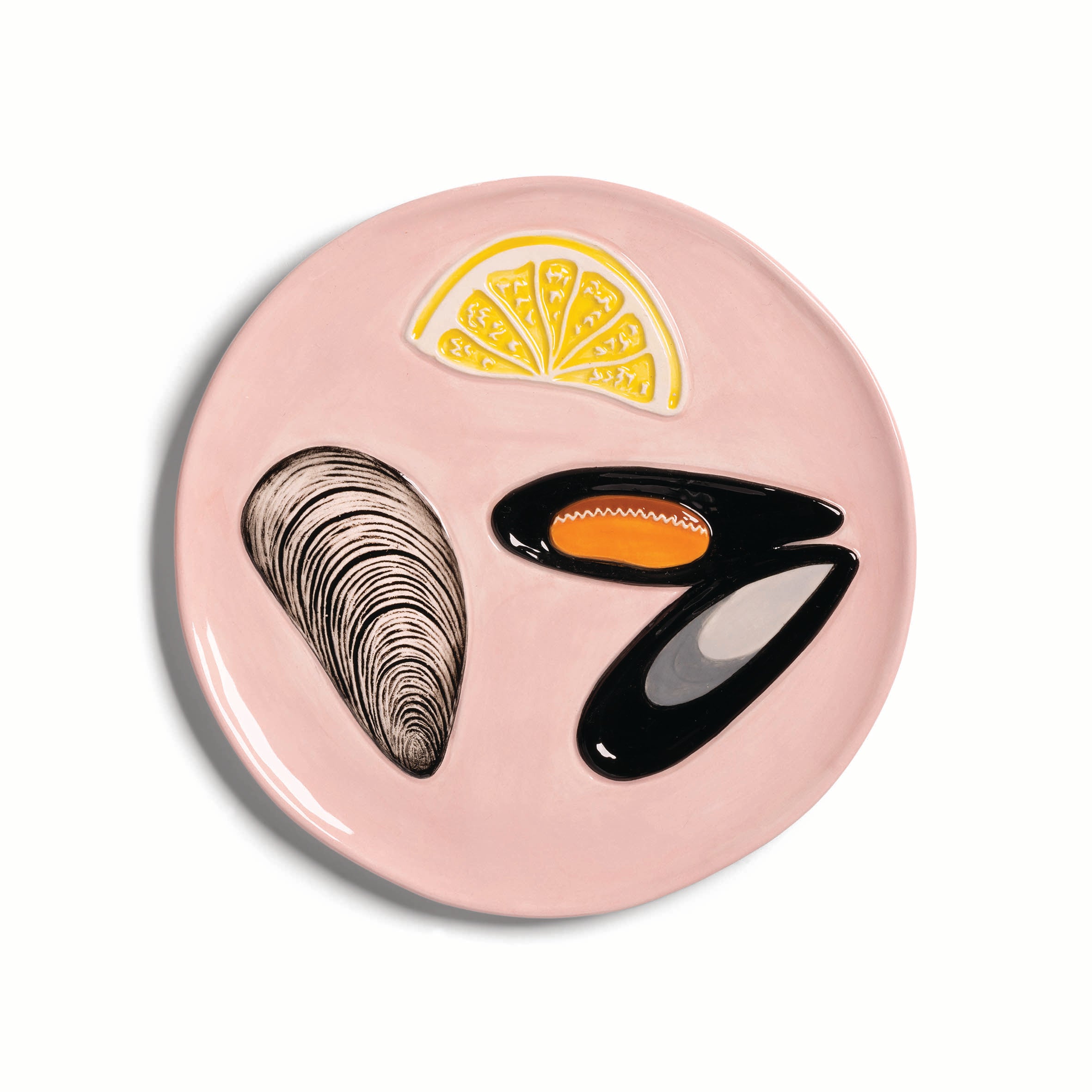 DE LA MER Colorful Dessert Plate Set