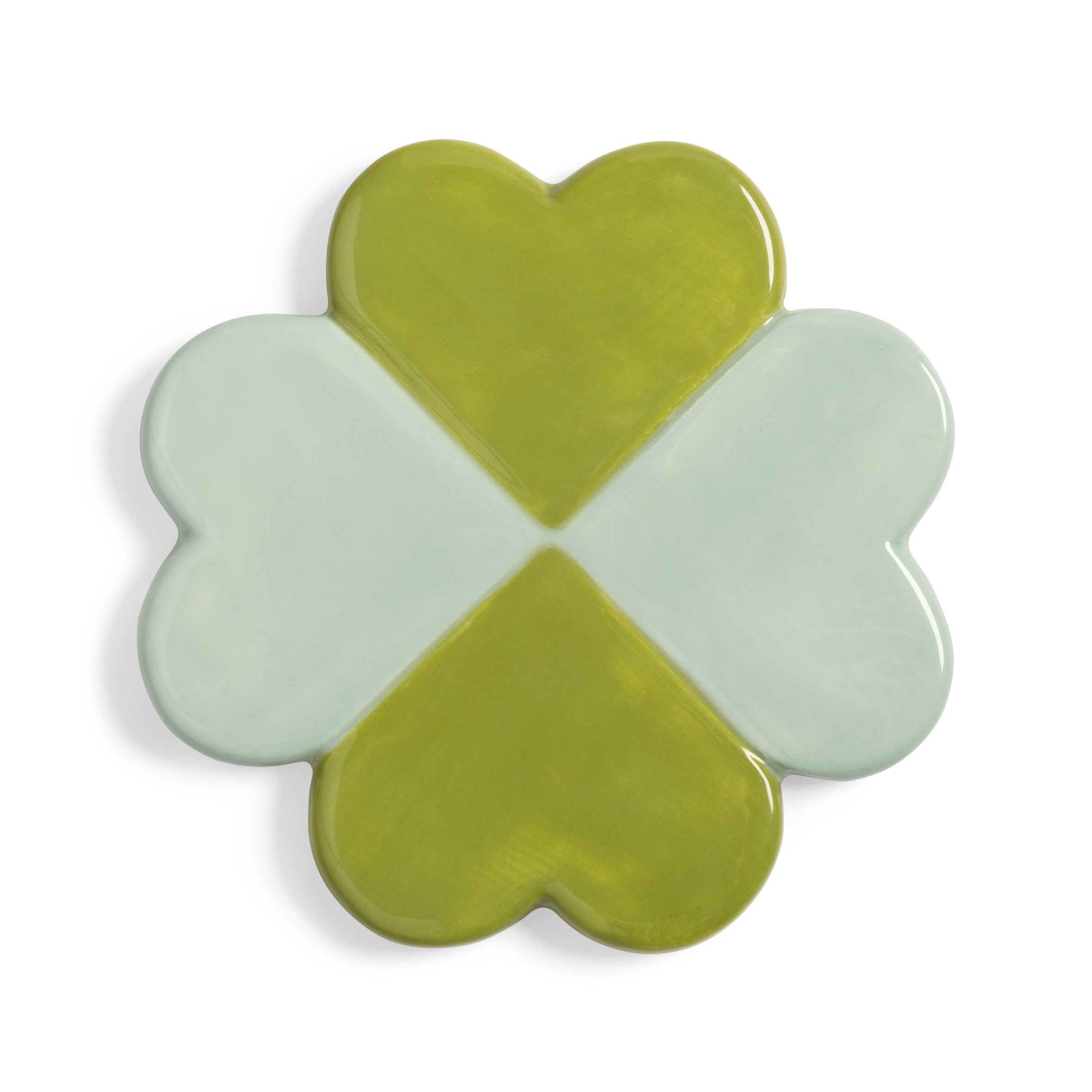 Untersetzer-Set LUCKY CLOVER grün
