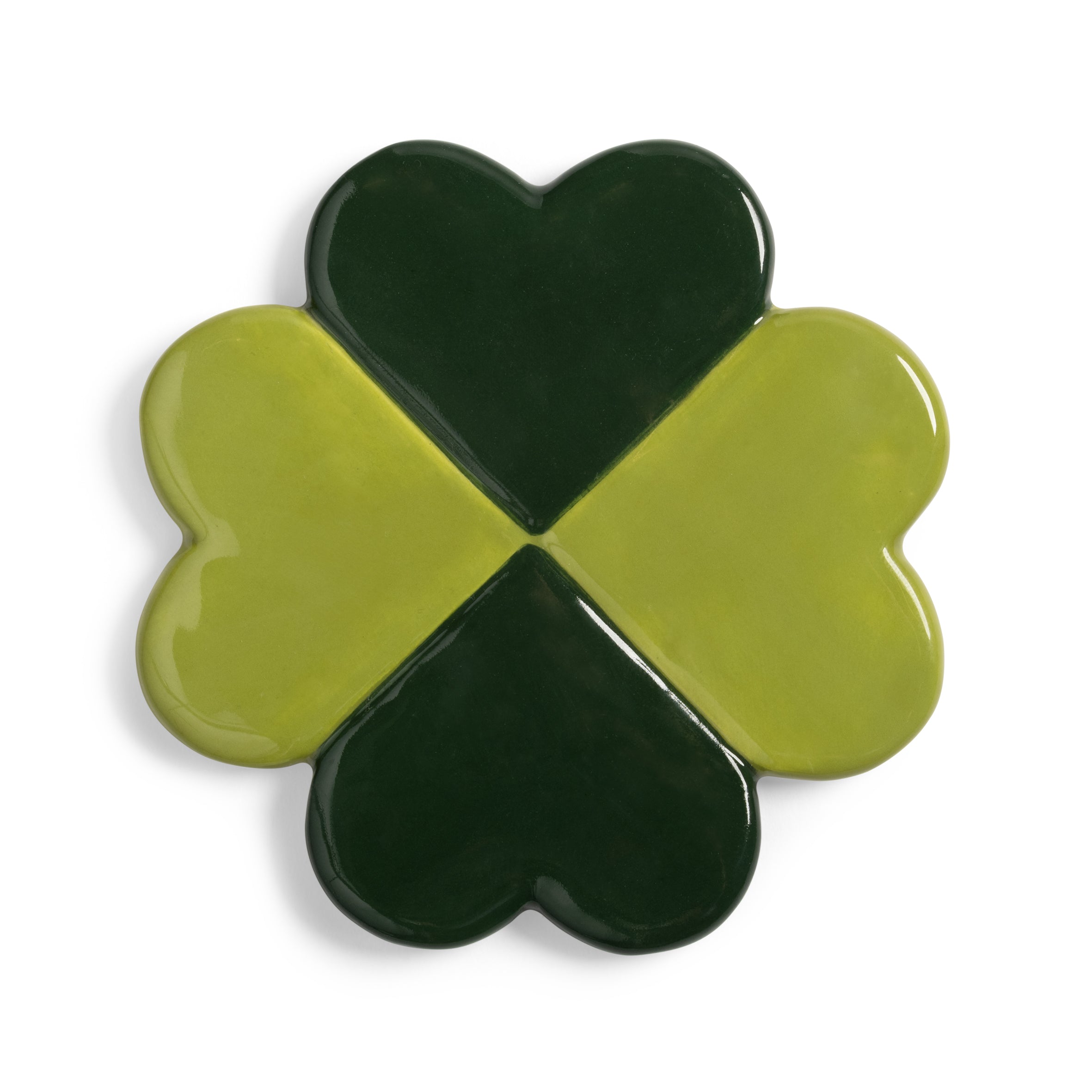 Untersetzer-Set LUCKY CLOVER grün