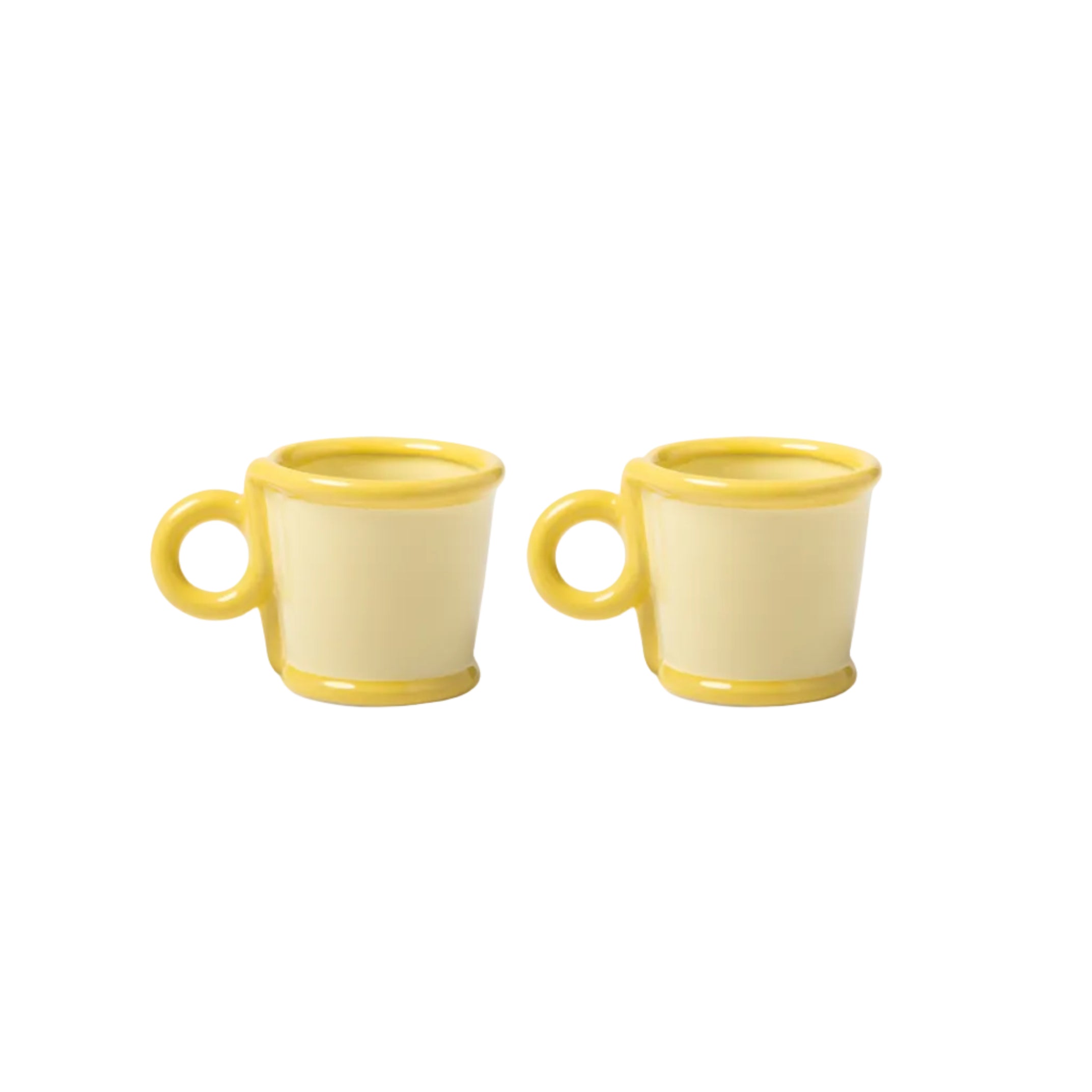 LOOP yellow cup set