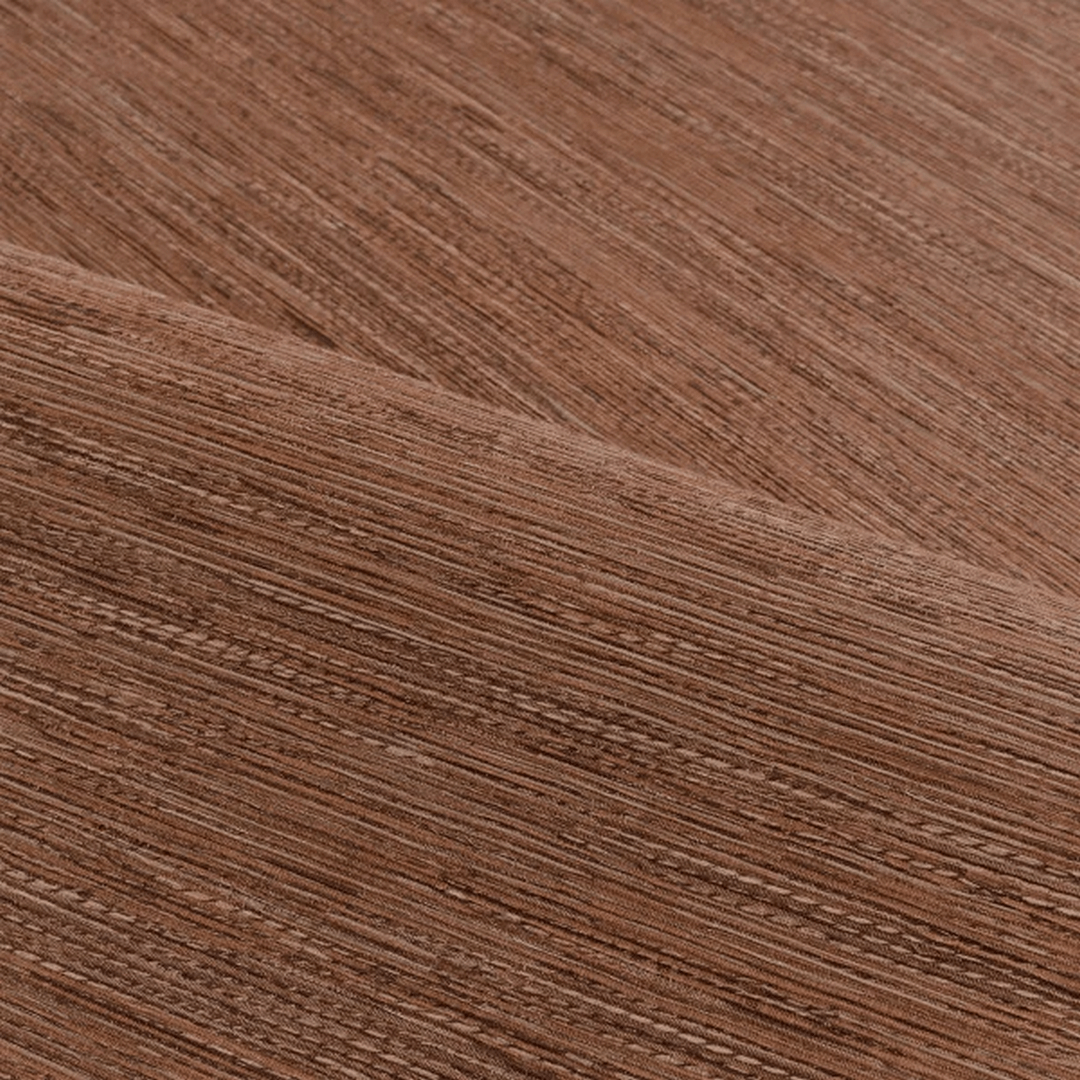 Strukturierte Tapete, die Jacquard-Stoff imitiert TATAMI - COGNAC braun