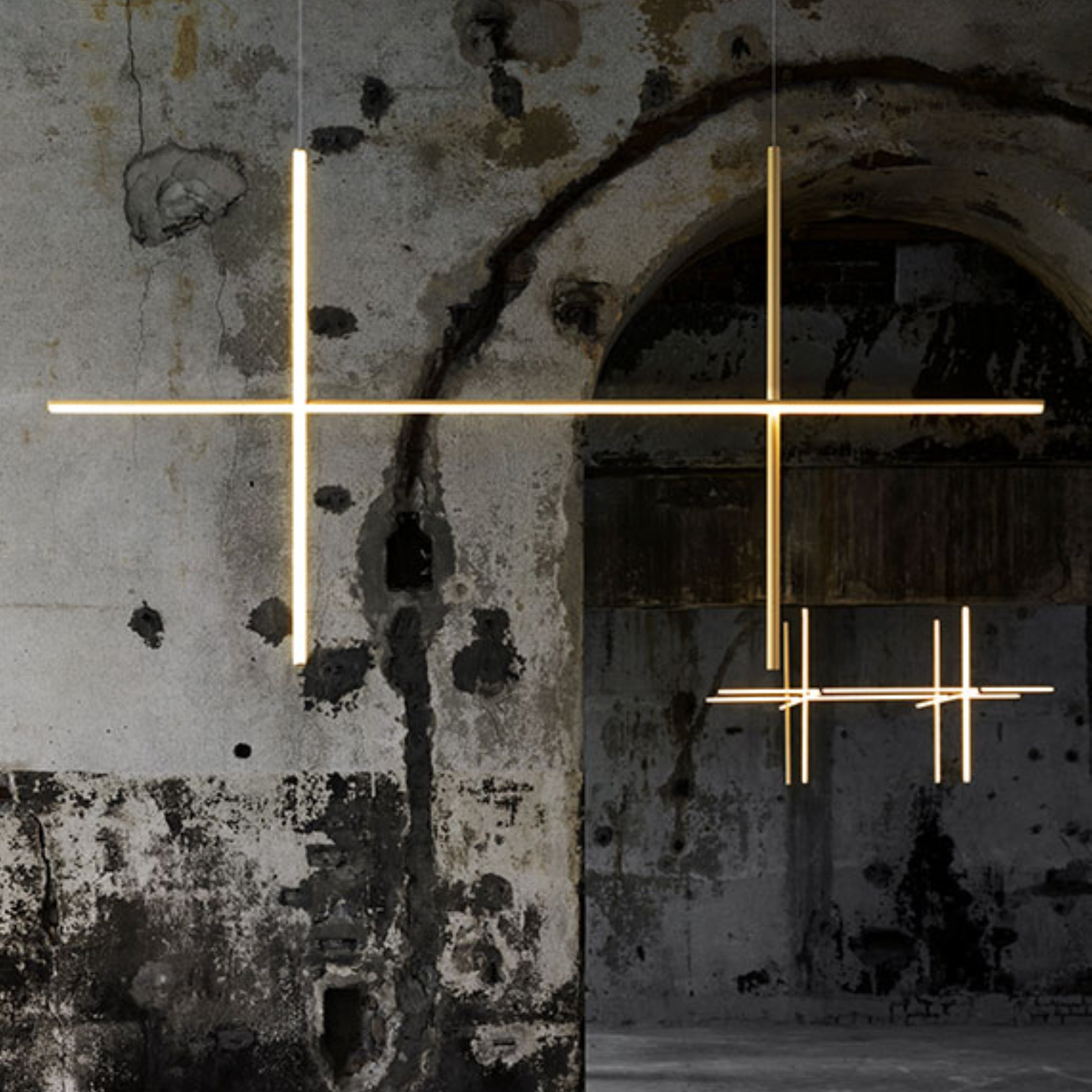 Pendelleuchte COORDINATES 2 CL III champagner