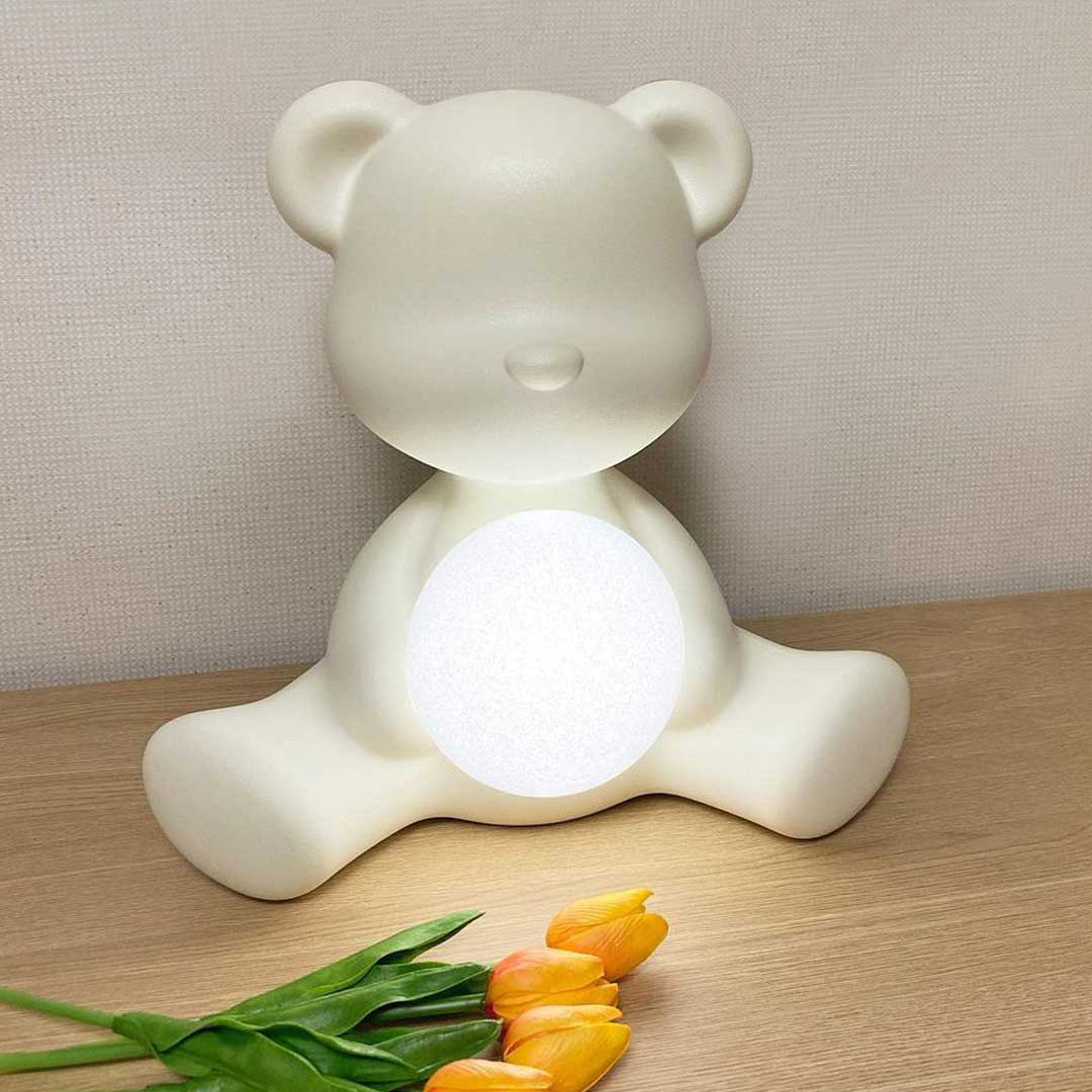 TEDDY GIRL lamp white